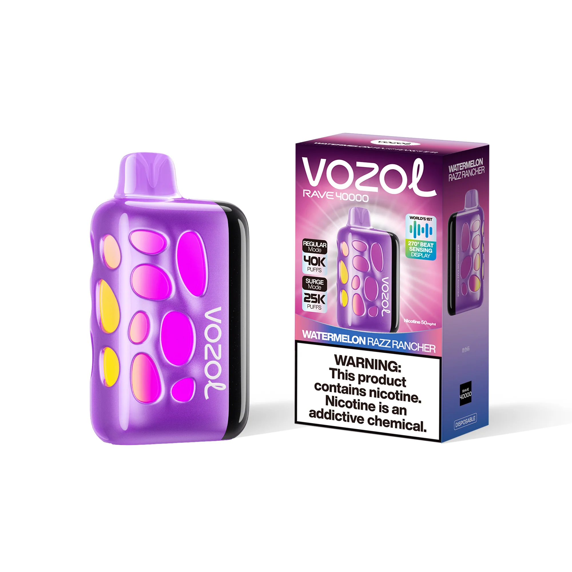 VOZOL RAVE 40K Einweg-Vape (alle Geschmacksrichtungen)