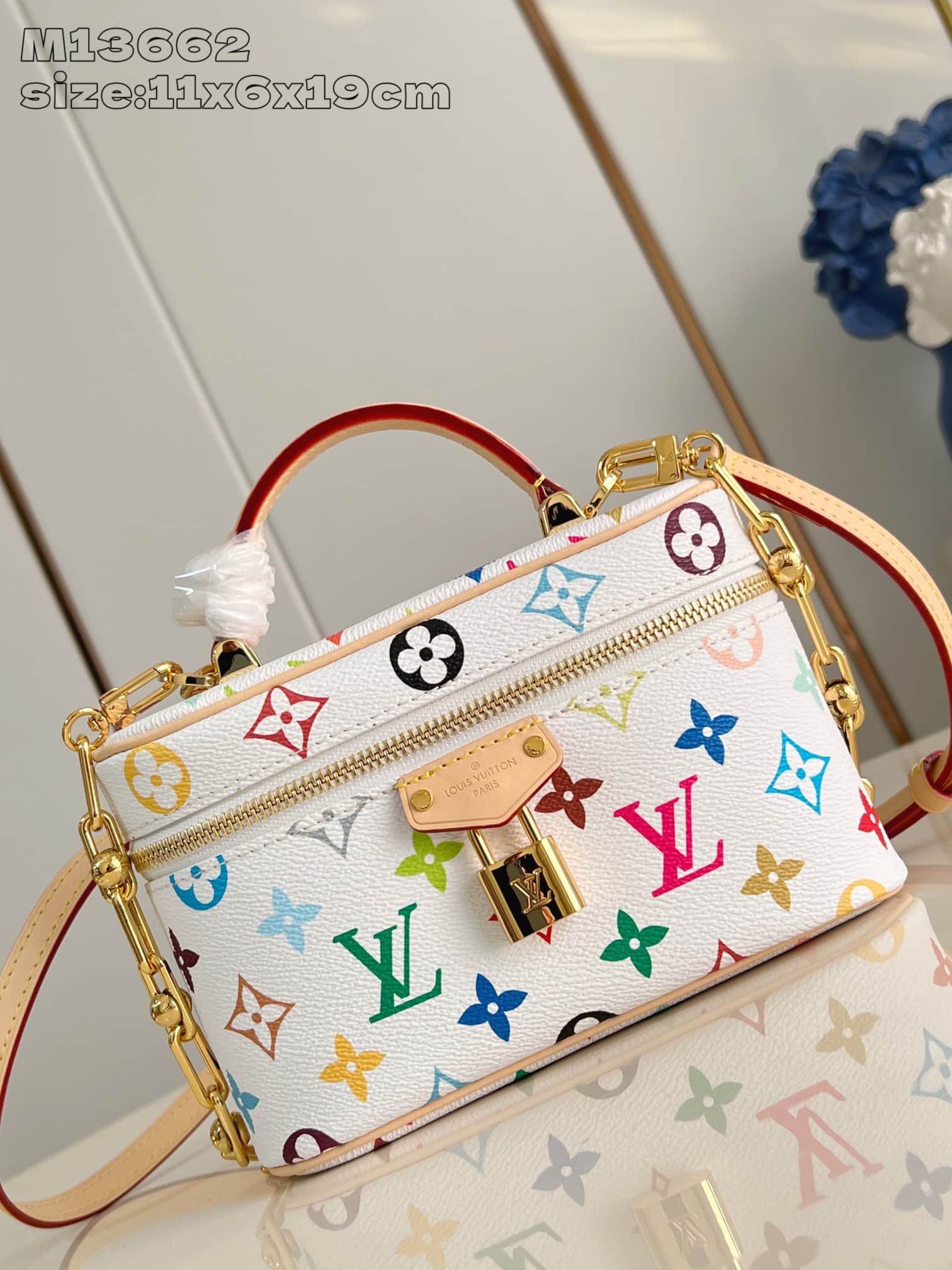Louis Vuitton x Murakami Vanity Chain Pouch Monogram coated canvas M13662 High