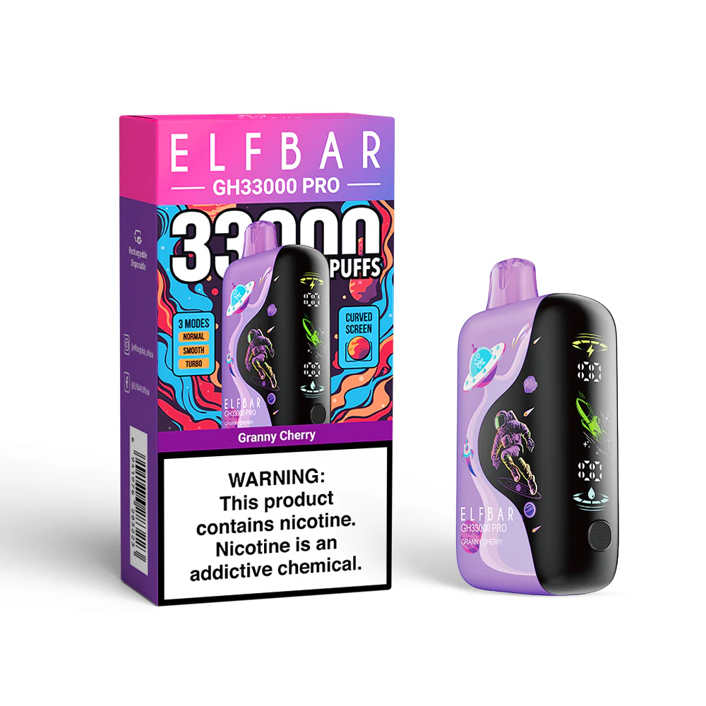 ELFBAR GH33000 PRO wiederaufladbarer Einweg-Vape (alle Geschmacksrichtungen)