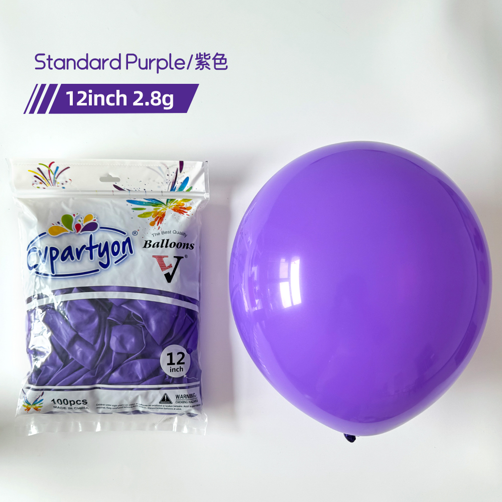 12 Inch Latex Balloons – Bright Colors for Party Decorations
