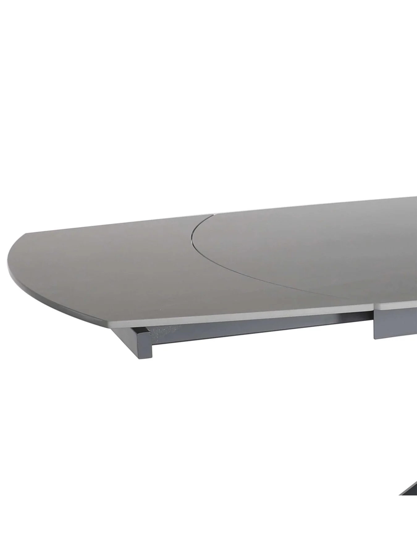Grey Galini Extending 140-200cm Dining Table, Seats 4-6