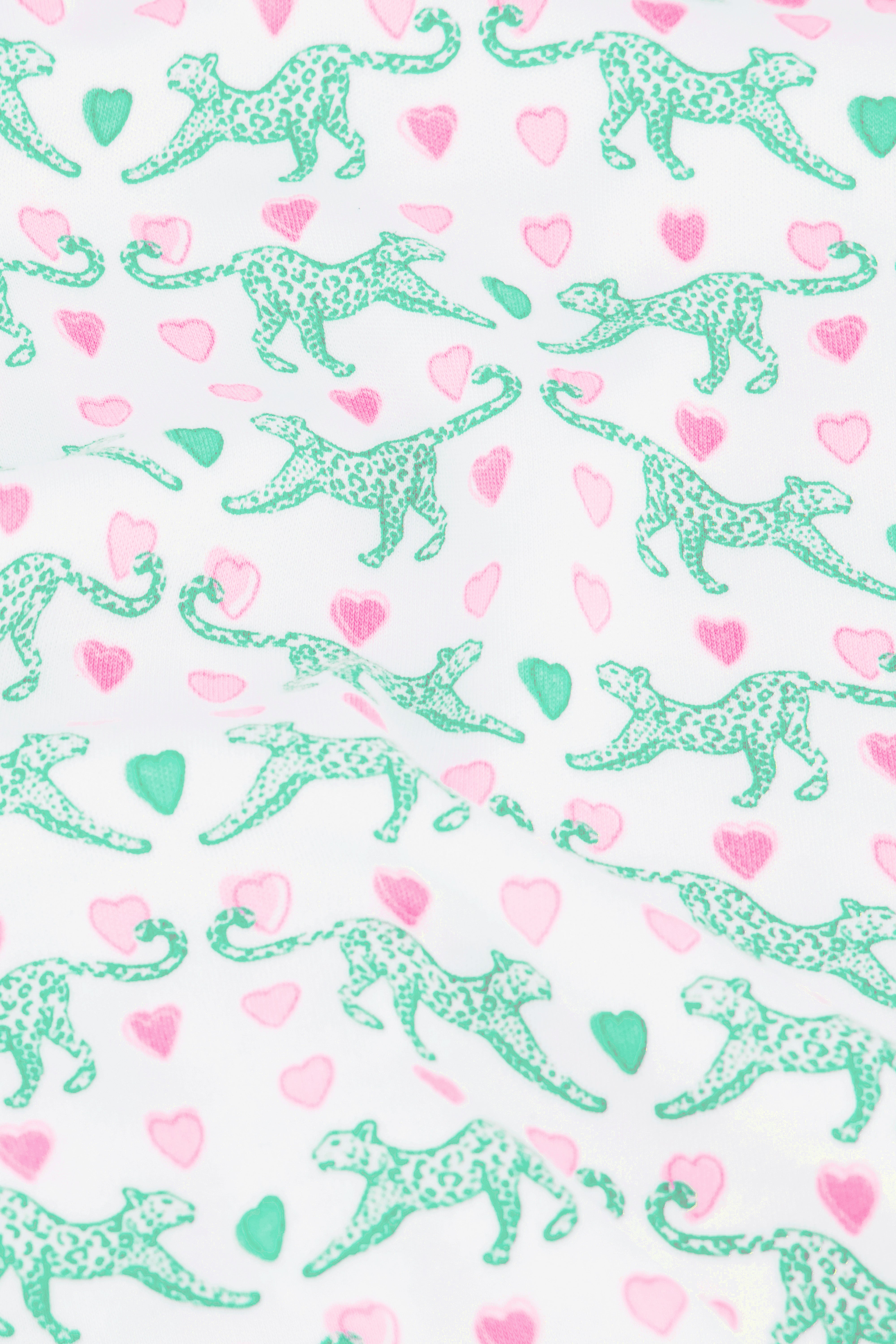 Cheetah Hearts Wyatt Polo Pajamas