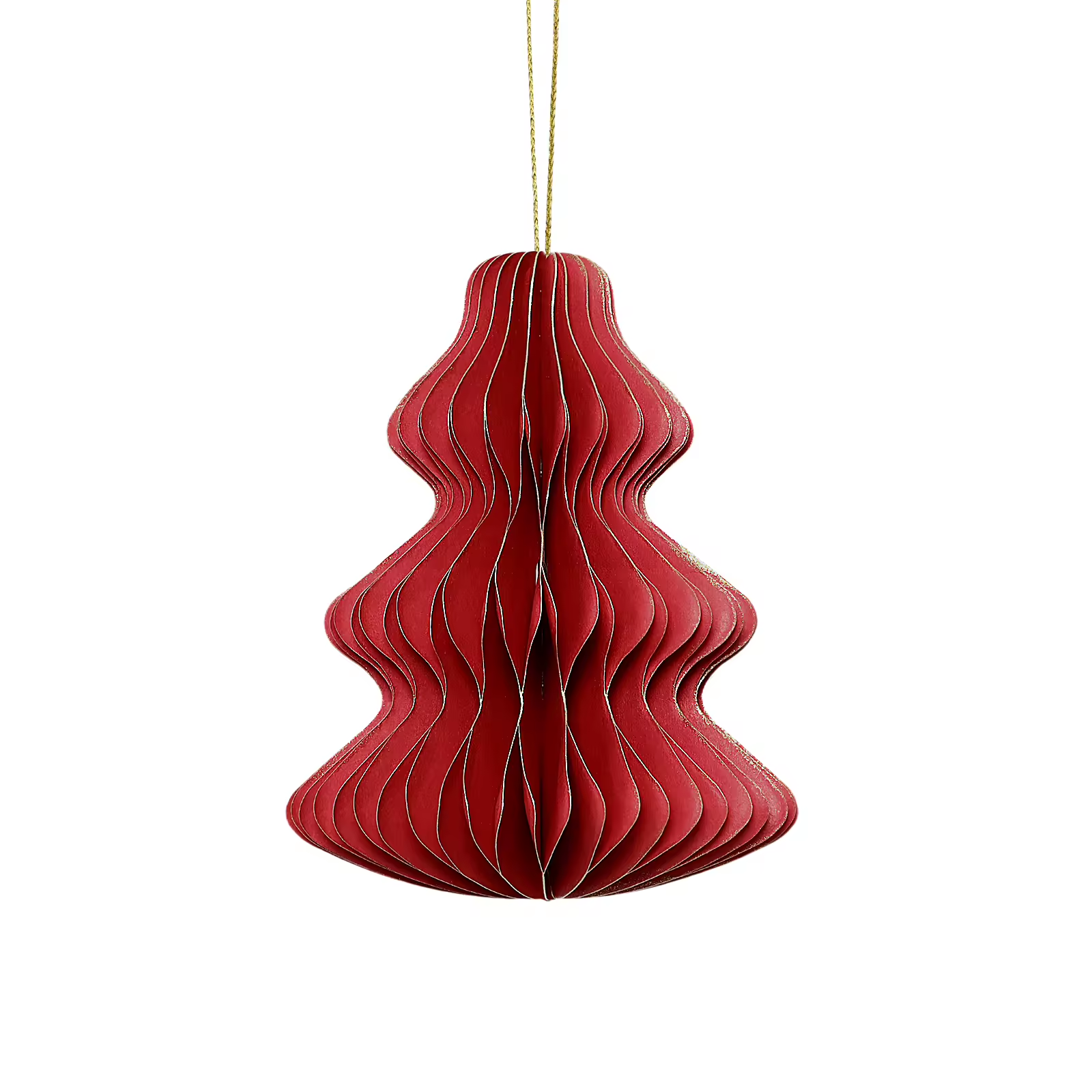 Large Paper Star Honeycomb Ornament for Christmas Decoration