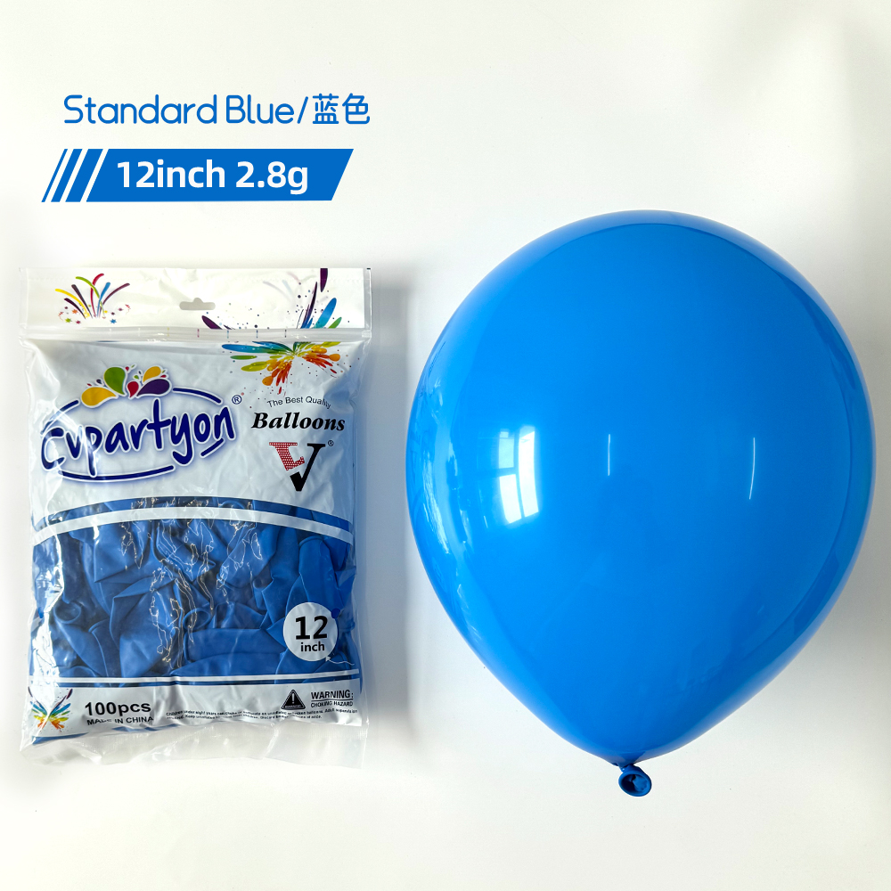 12 Inch Latex Balloons – Bright Colors for Party Decorations