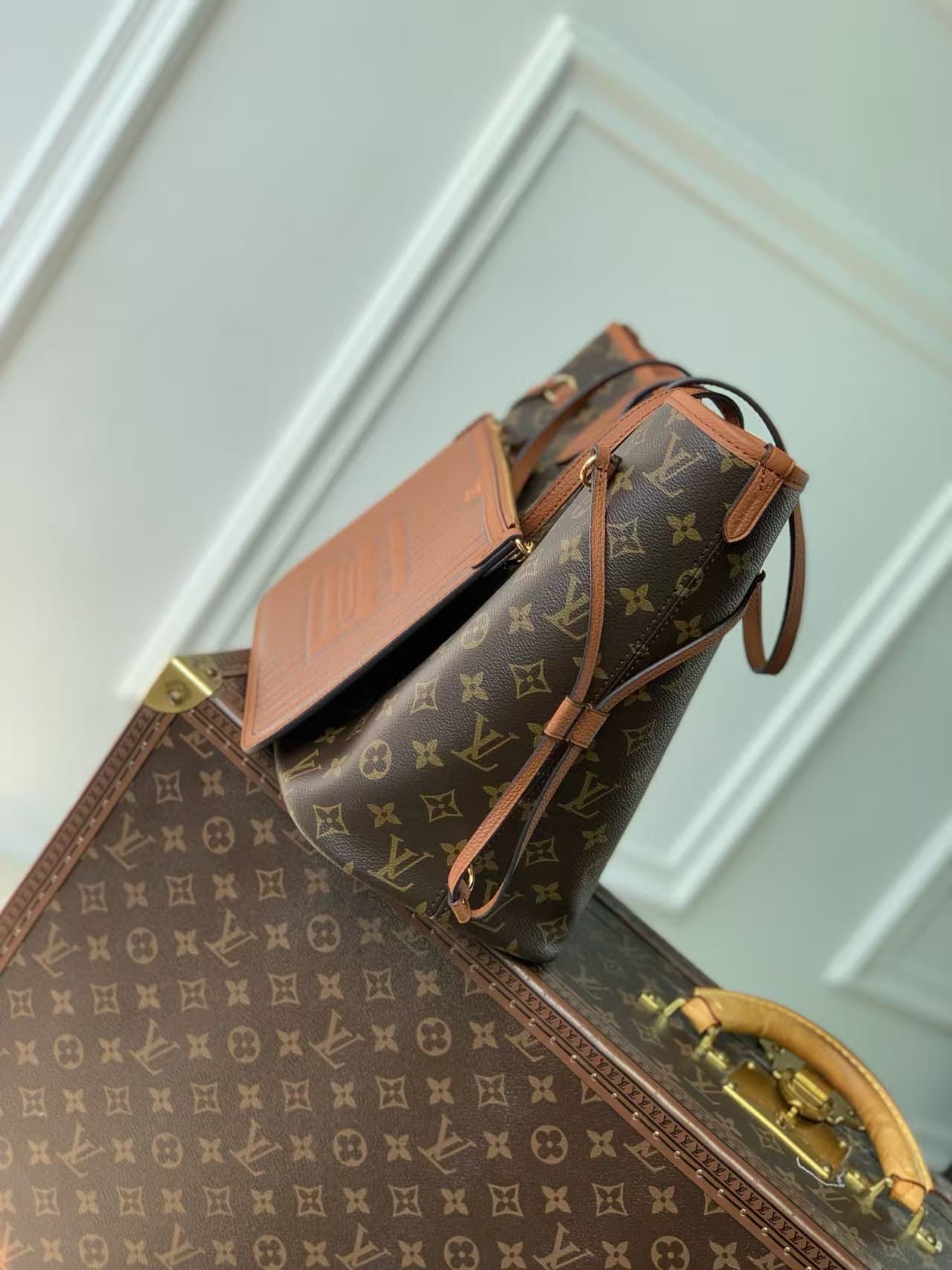 Louis Vuitton Neverfull Inside Out MM M12061 Brown High