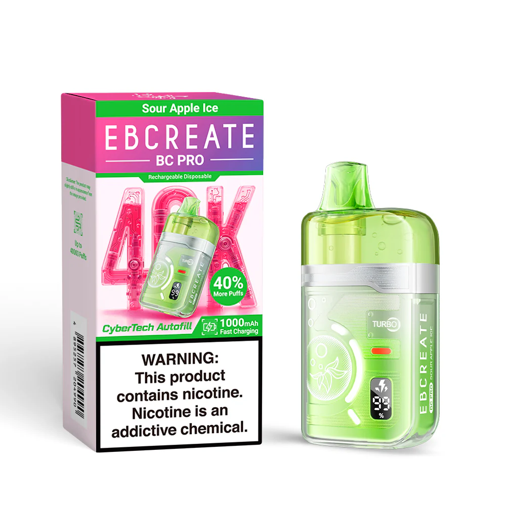 EBCREATE BC PRO wiederaufladbarer Einweg-Vape (alle Geschmacksrichtungen)