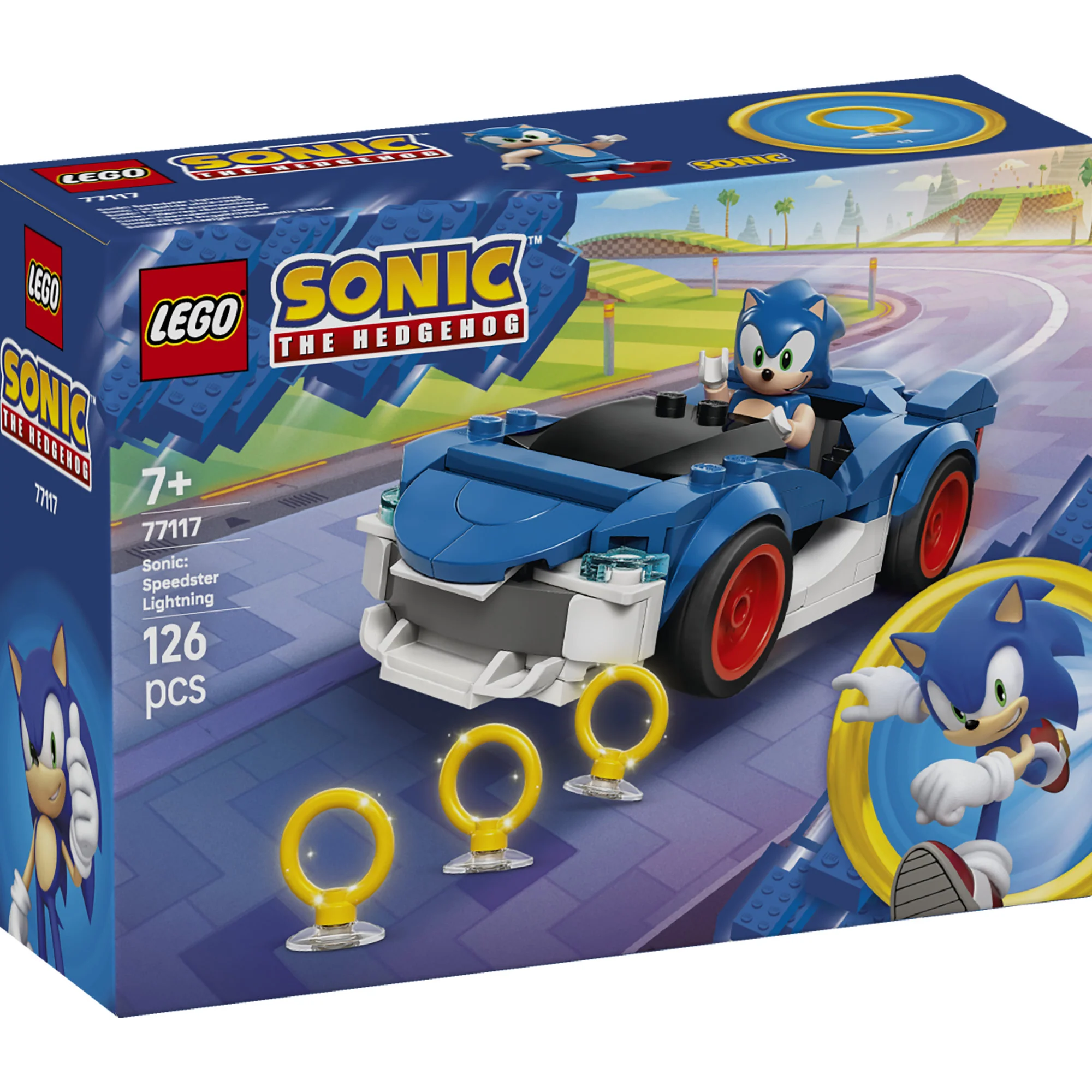 LEGO 77117 Sonic The Hedgehog Speedster Lightning