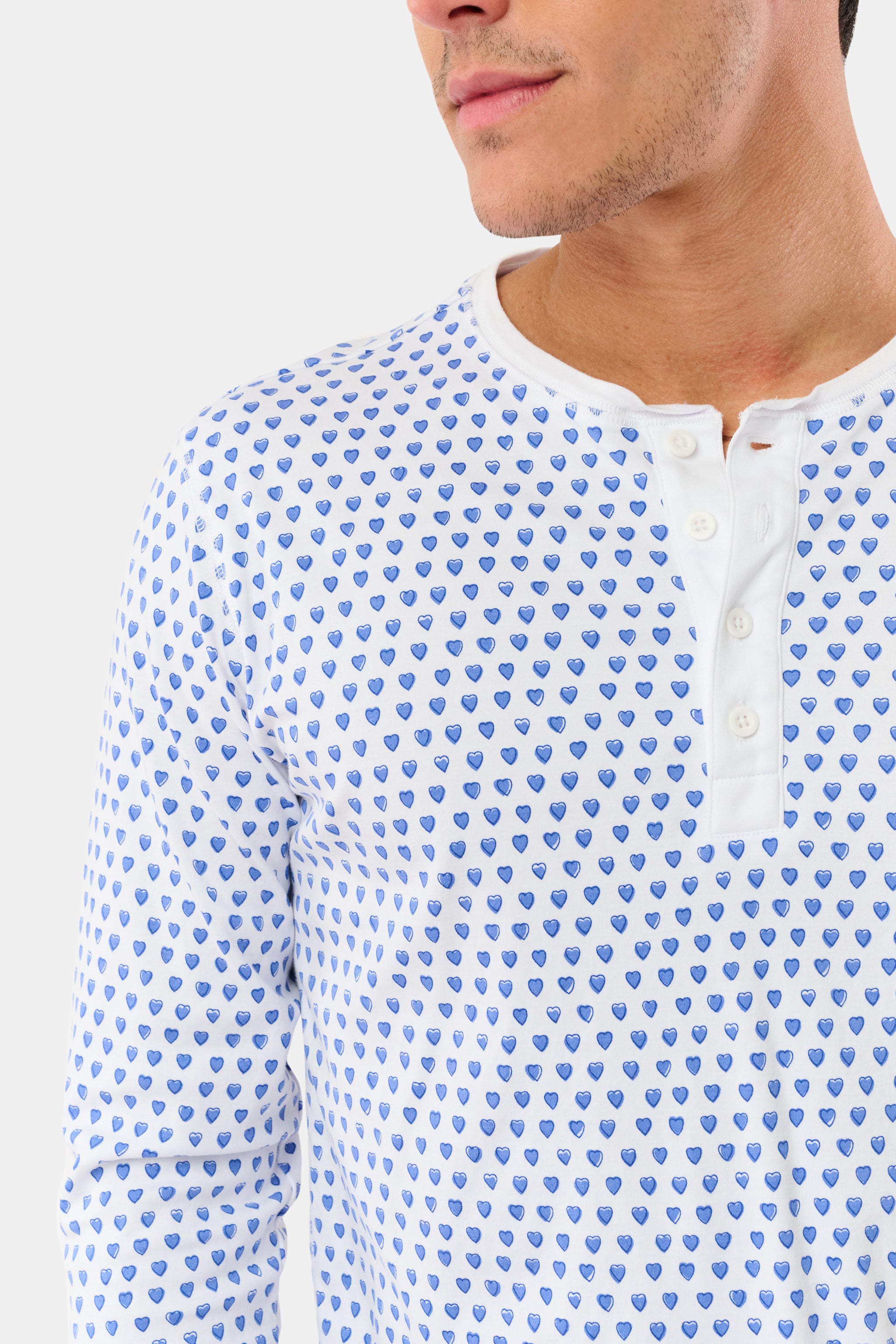 Mens Hearts Spencer Pajamas