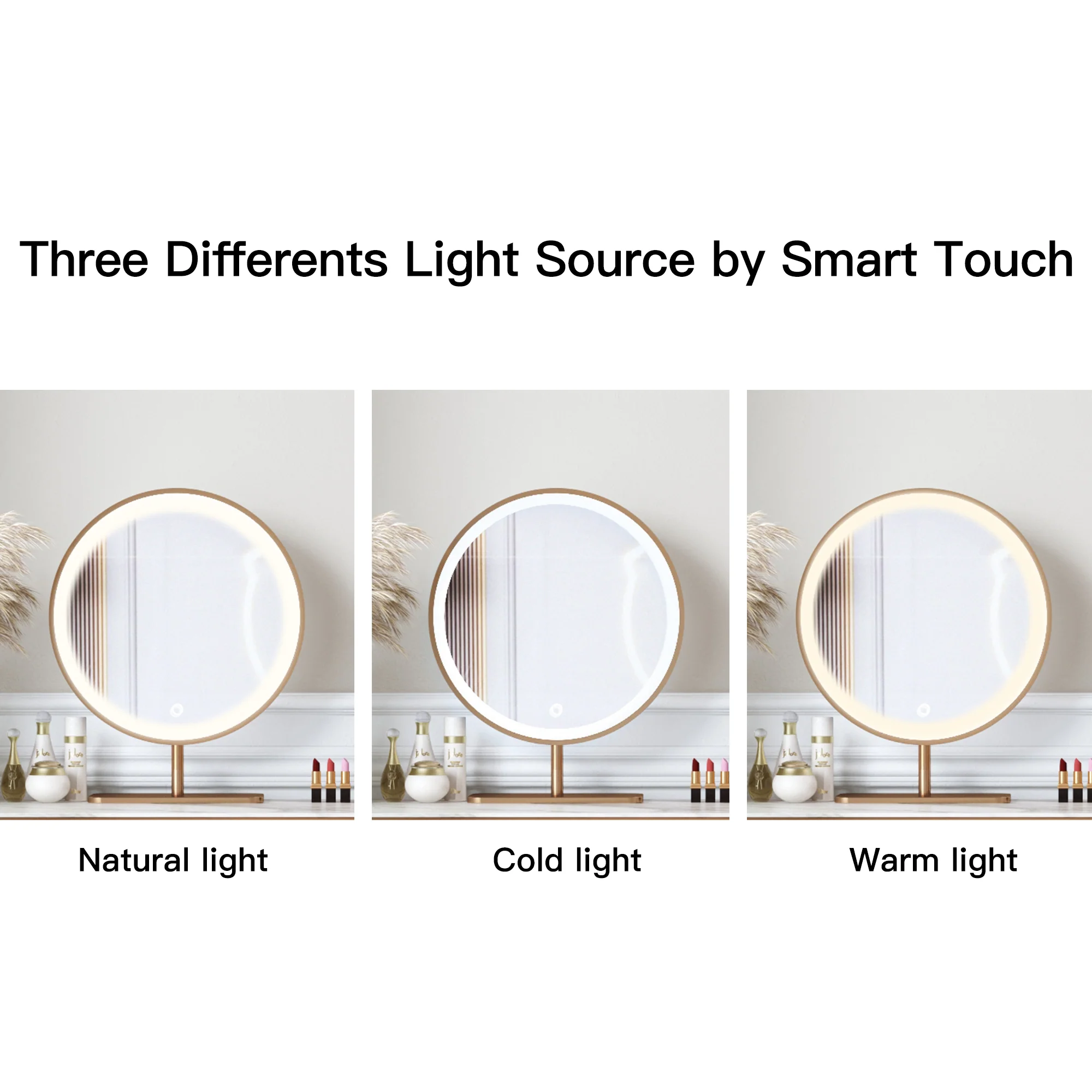 NÓVORA CASA asimétrico LED lámpara maquillaje espejo