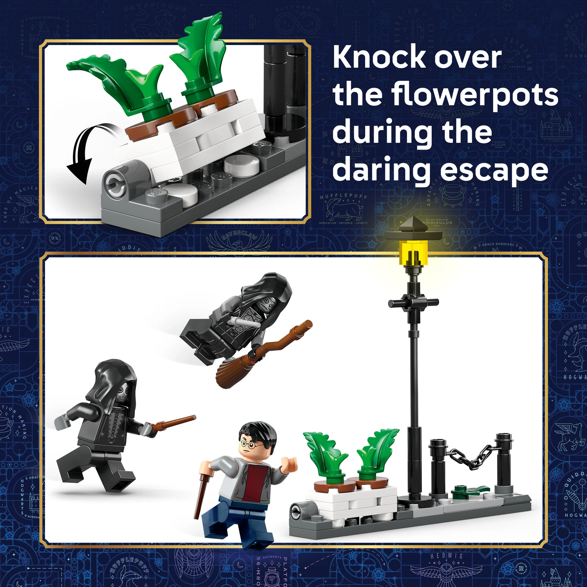 LEGO 76459 Harry Potter Hagrid & Harry's Privet Drive Escape
