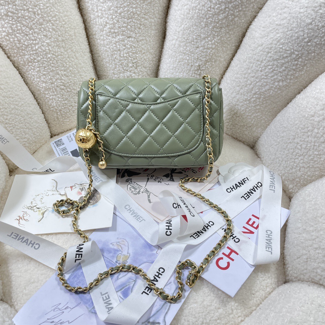 Chanel AS1787 Shoulder Bags Sheepskin 20cm