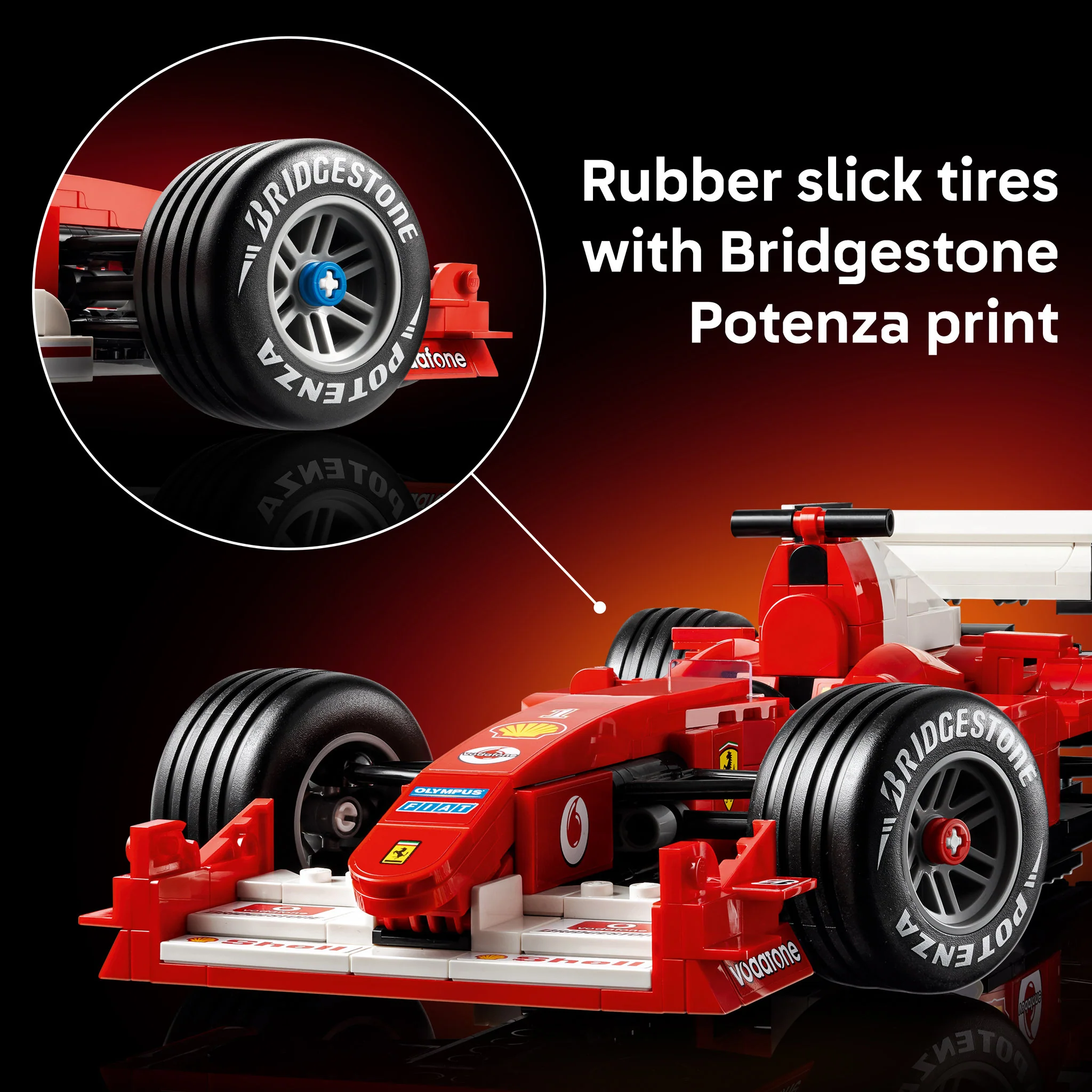 LEGO 11375 Icons Ferrari F2004 & Michael Schumacher