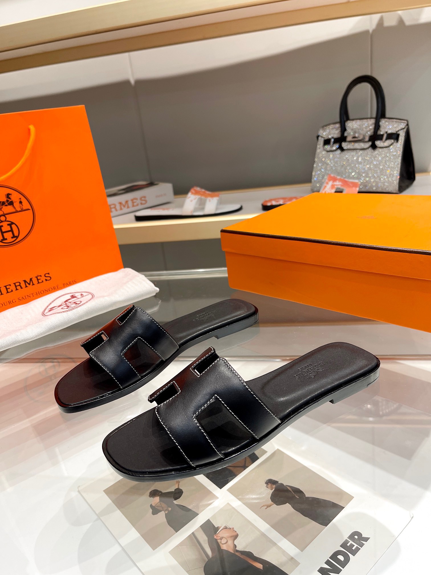 Hermes Oran Slippers Size 35-41