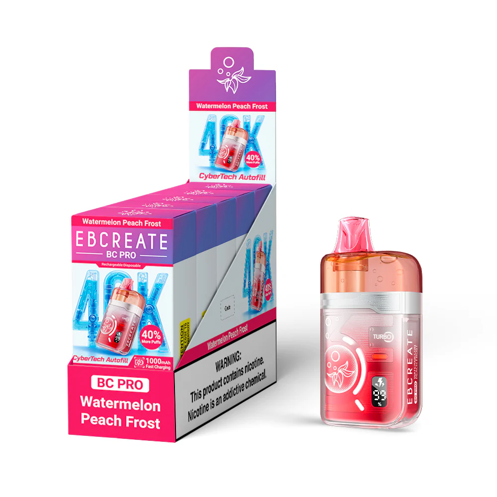 EBCREATE BC PRO wiederaufladbarer Einweg-Vape (alle Geschmacksrichtungen)