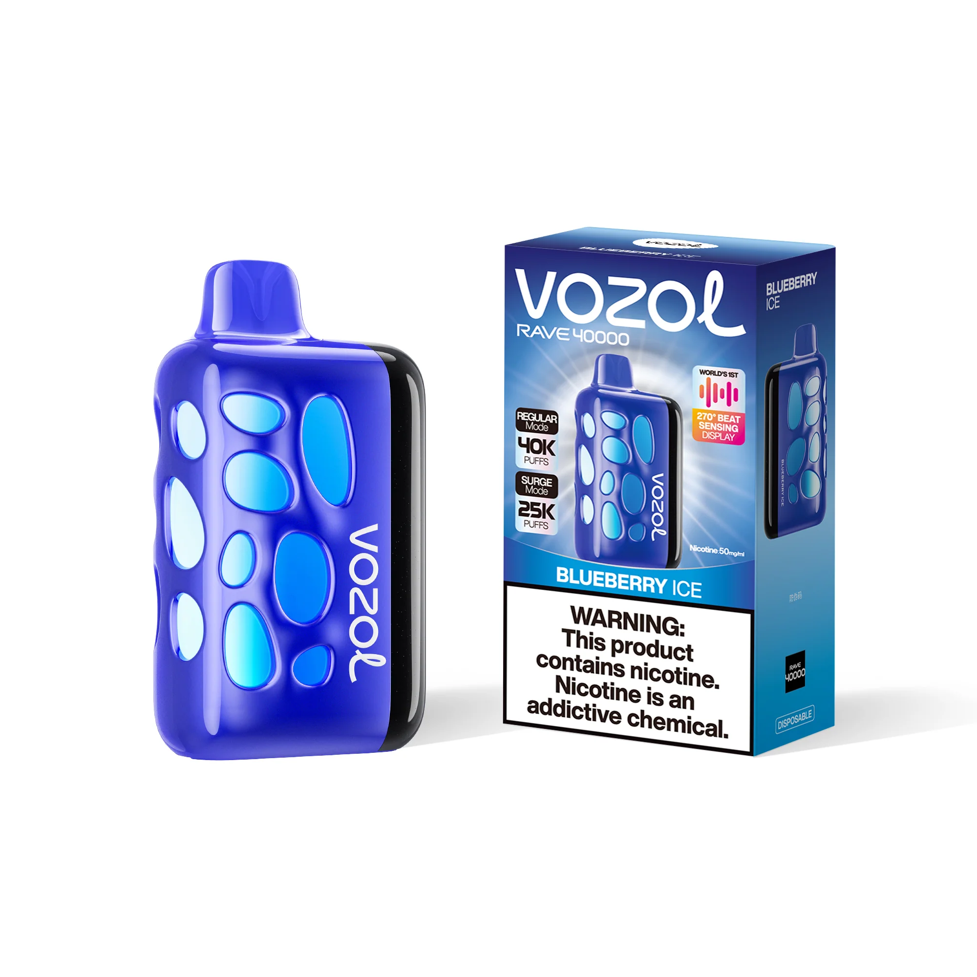 VOZOL RAVE 40K Einweg-Vape (alle Geschmacksrichtungen)