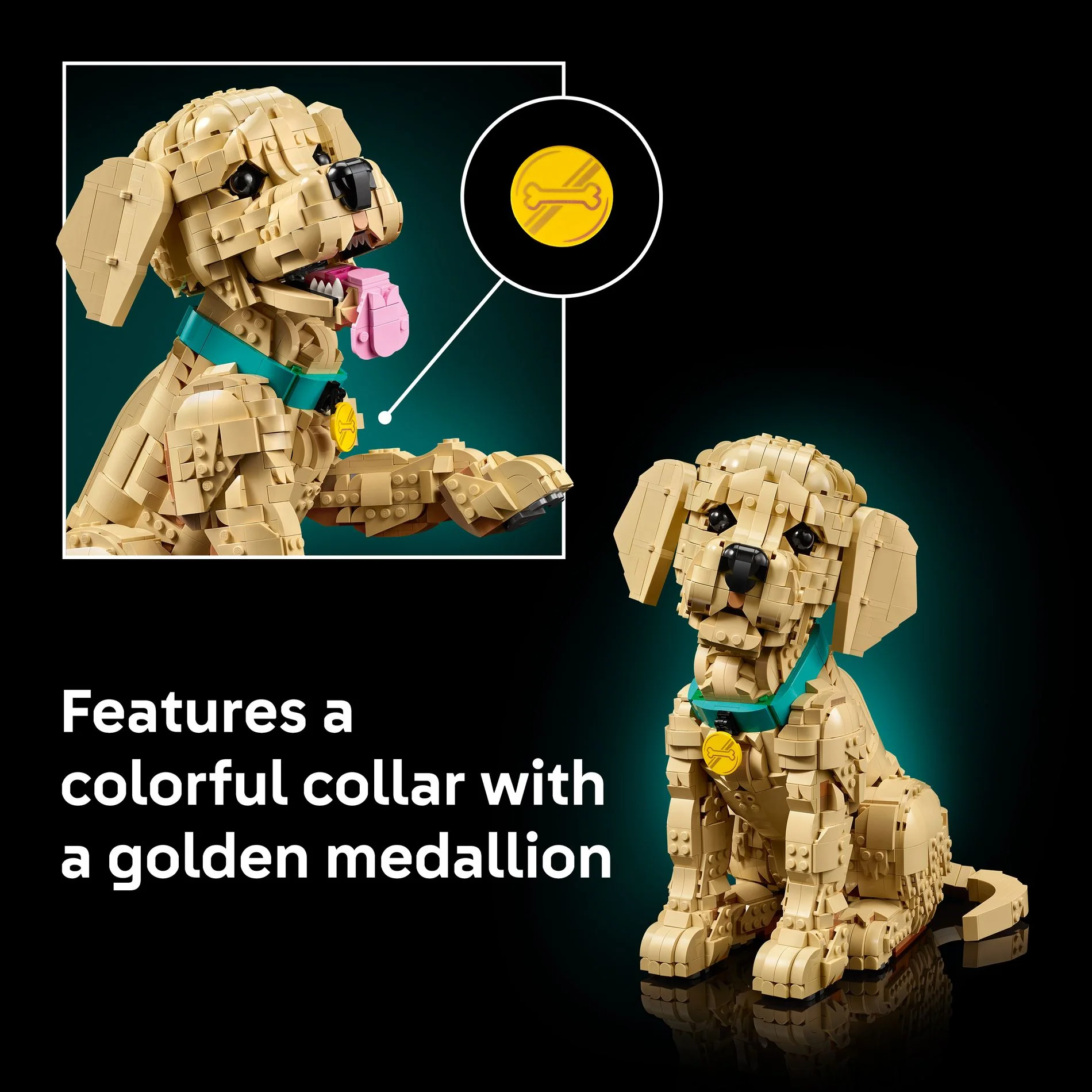 LEGO 11384 Icons Golden Retriever Puppy