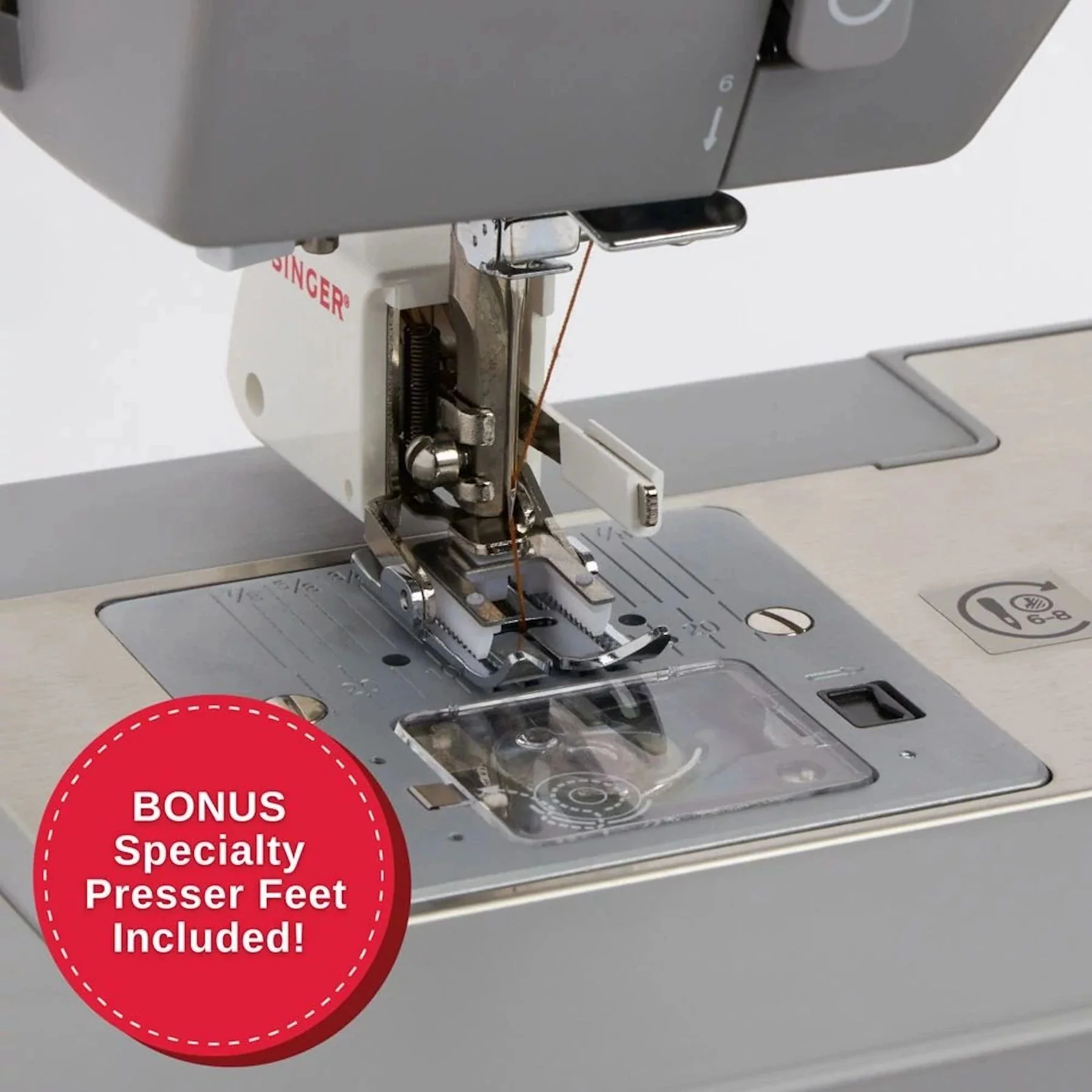 SINGER® Heavy Duty 4452 Sewing Machine & Hard Case Bundle
