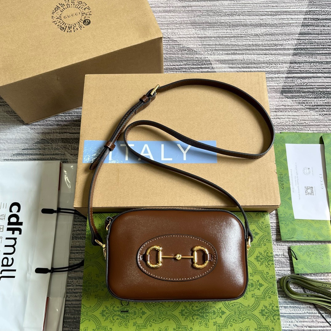 Gucci Kleine Gucci Horsebit 1955 Shoulder Bags 20*13*6cm