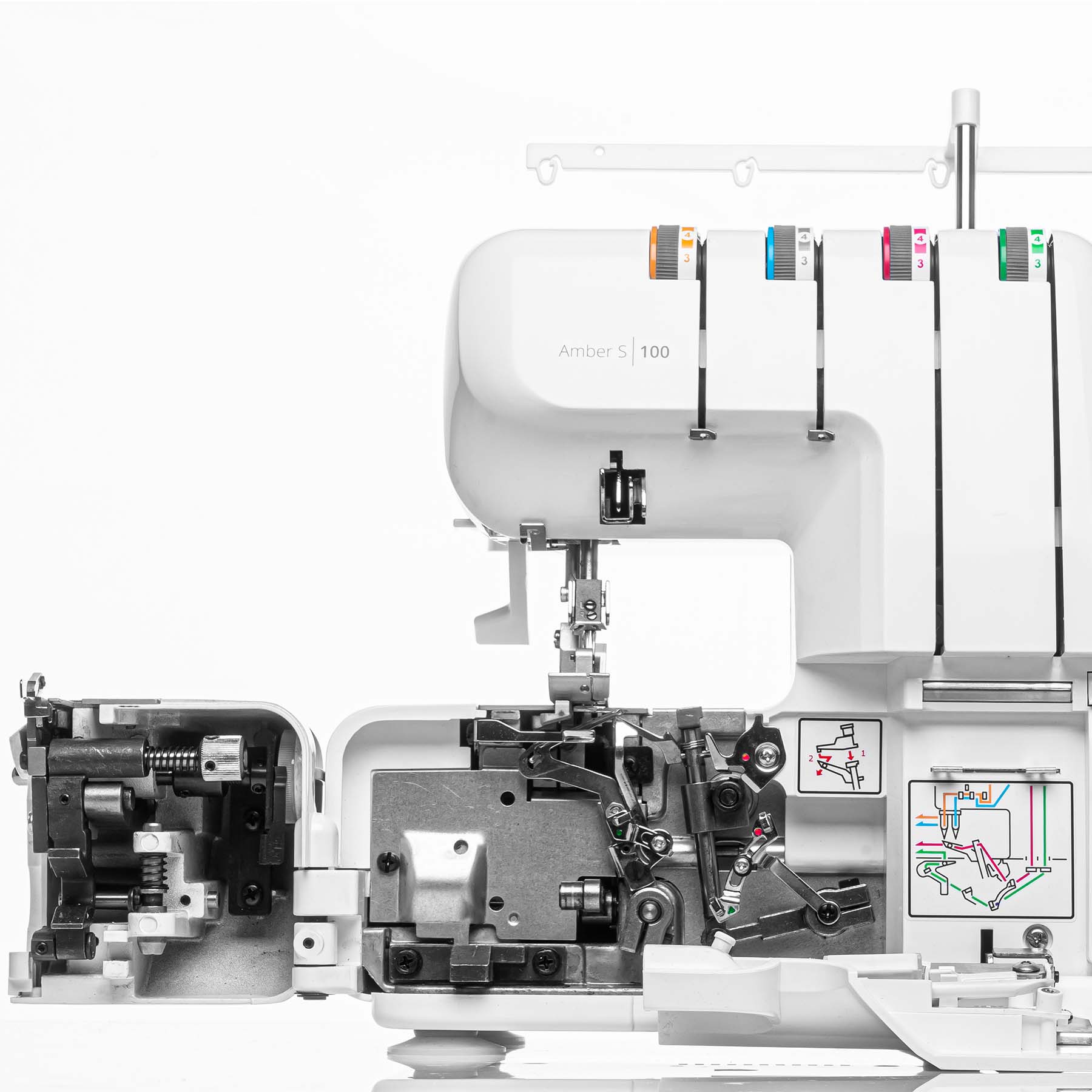 HUSQVARNA® VIKING® AMBER™ S | 100 Overlock Machine Bundle