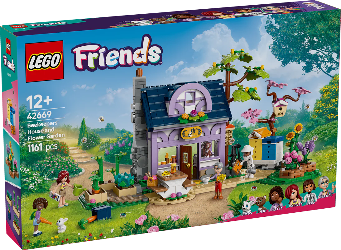 LEGO 42669 Friends Beekeepers' House and Flower Garden
