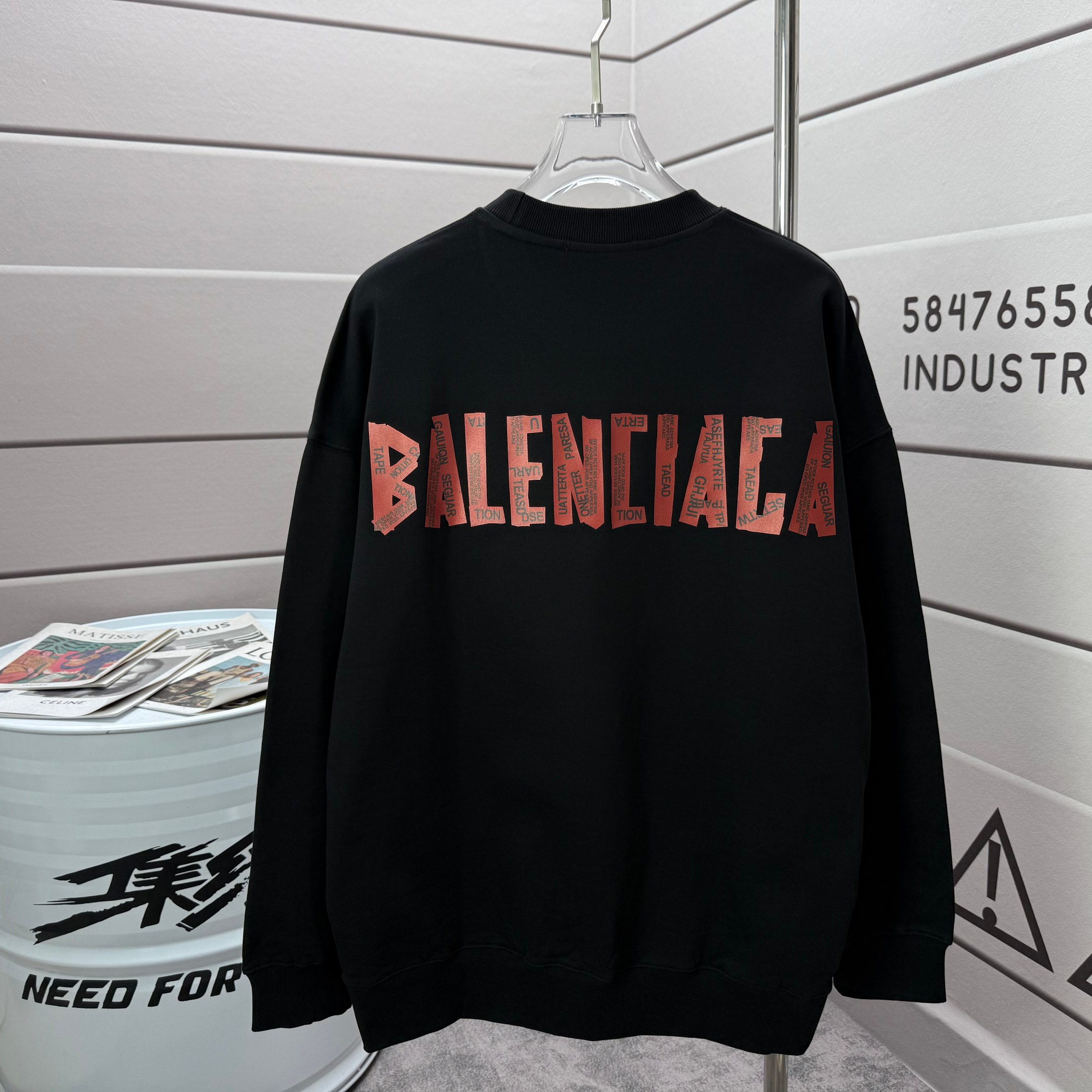 Balenciaga  2026ss  New Sweatshirt  Size S-XXL