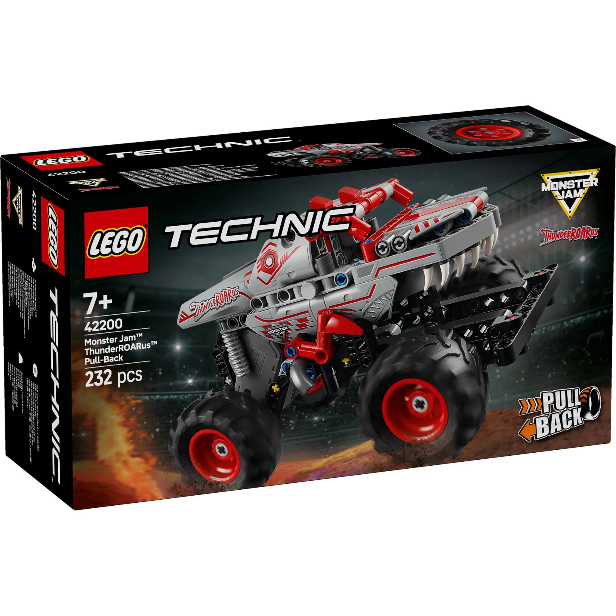 LEGO 42200 Technic Monster Jam ThunderROARus Pull-Back