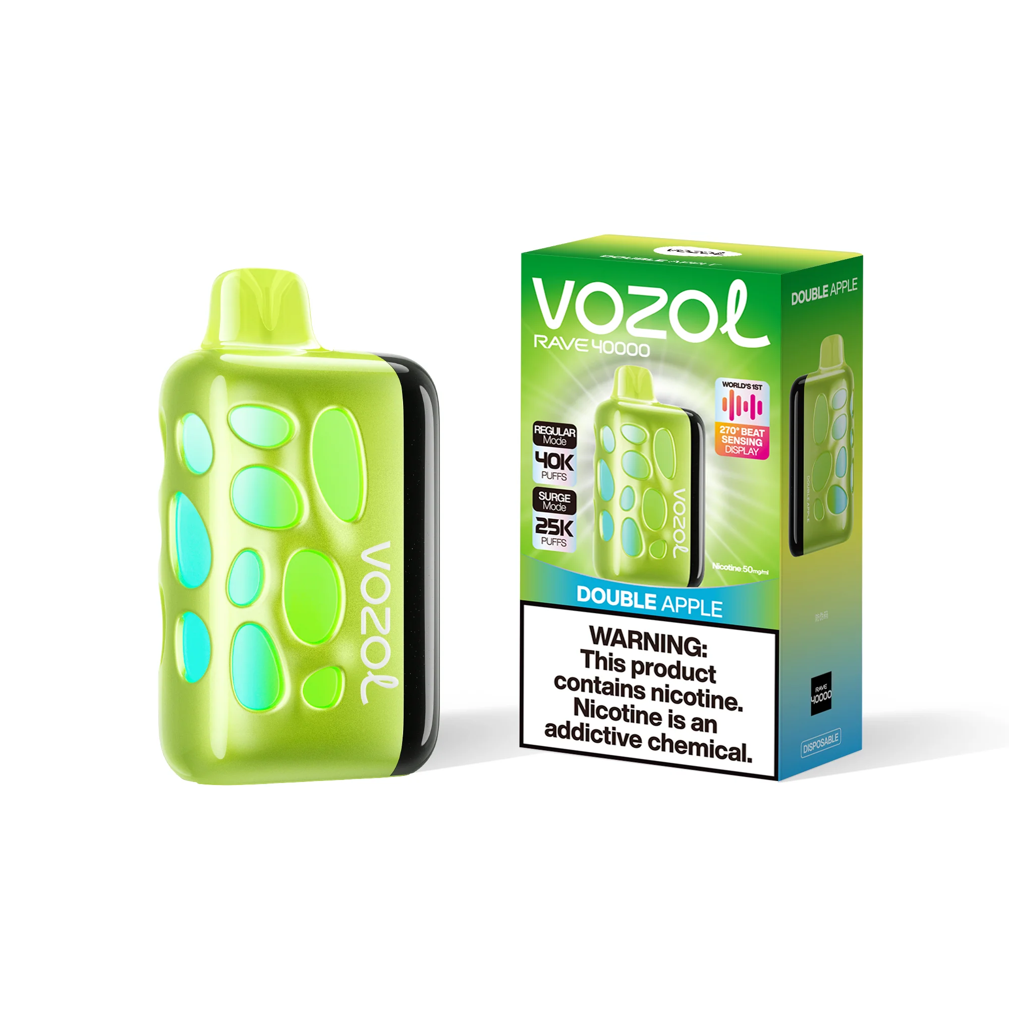 VOZOL RAVE 40K Einweg-Vape (alle Geschmacksrichtungen)