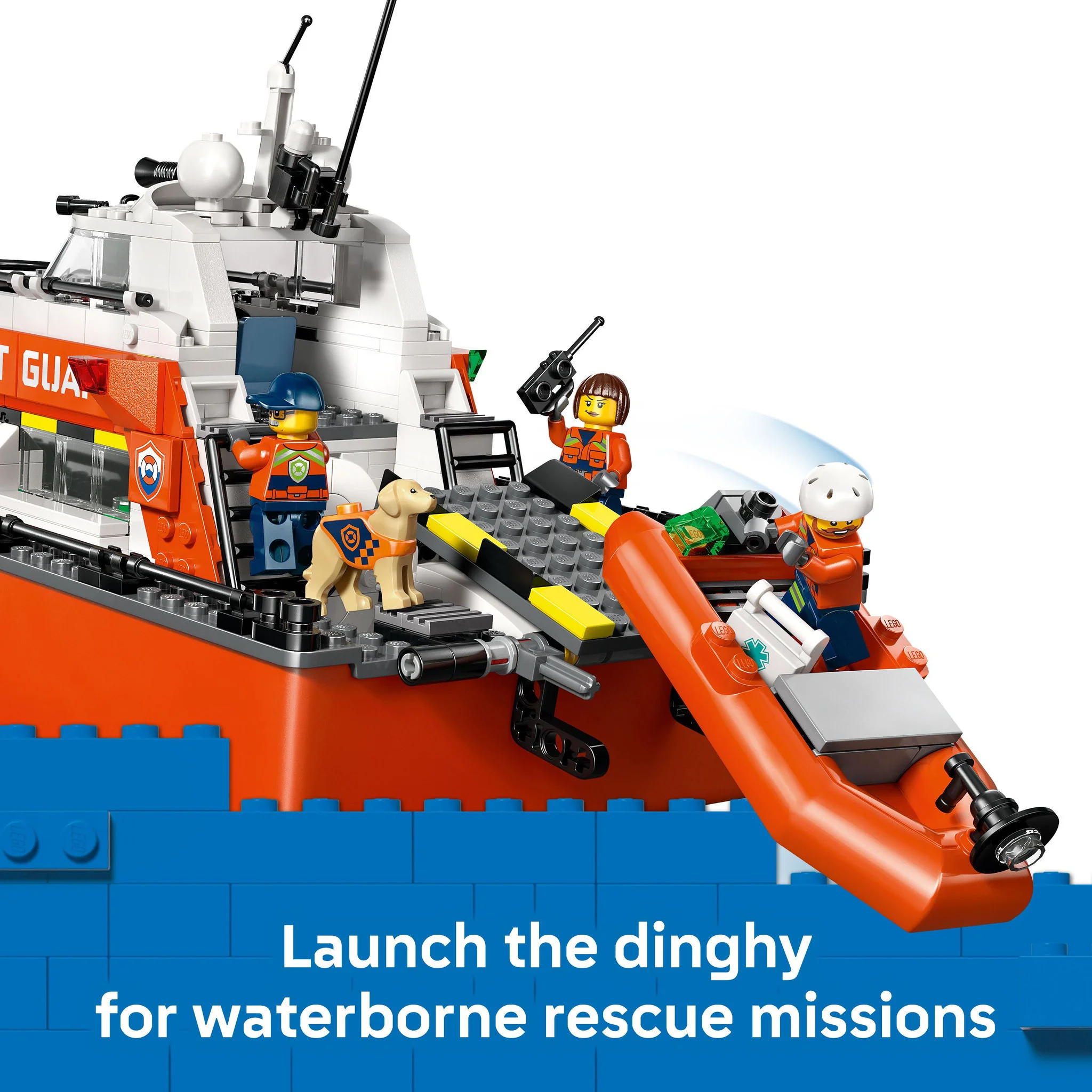 LEGO 60504 City Coast Guard Rescue Boat & Helicopter