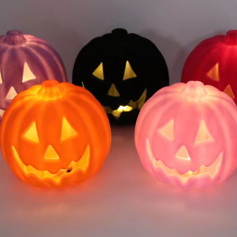 LED Pumpkin Lantern for Halloween Decoration