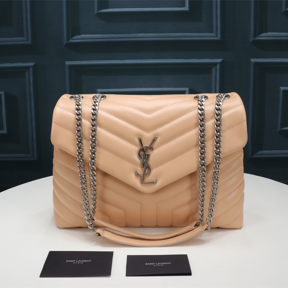 YSL Lou Lou Puffer Women Shoulder Bags 2-Size