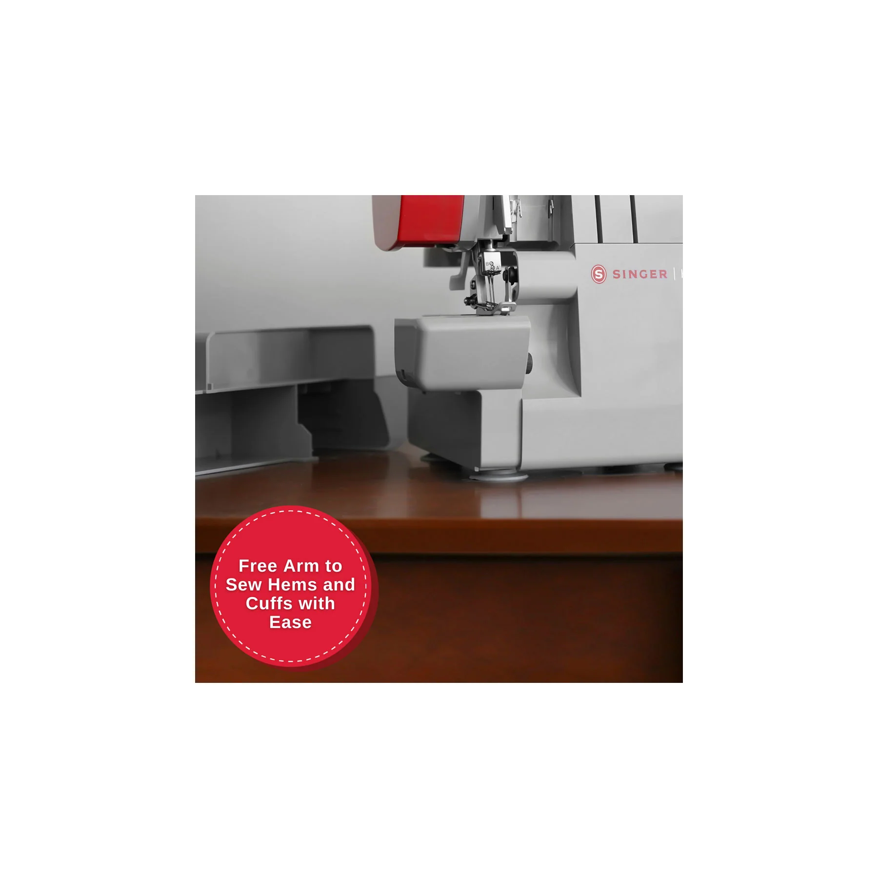 SINGER® HD0450S Heavy Duty Serger & Presser Foot Bundle