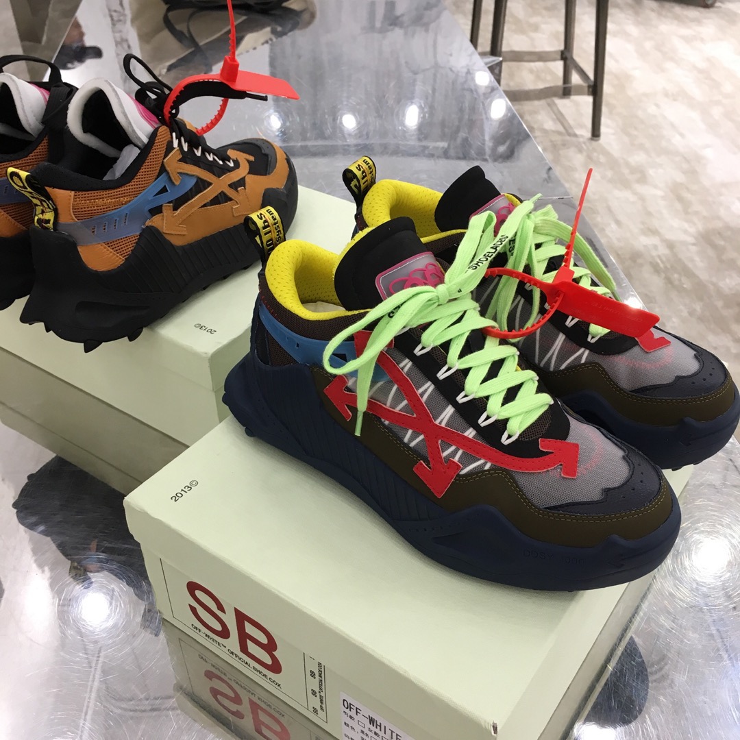 OFF White Odsy 1000 Sneaker Size 36-45   6-Color