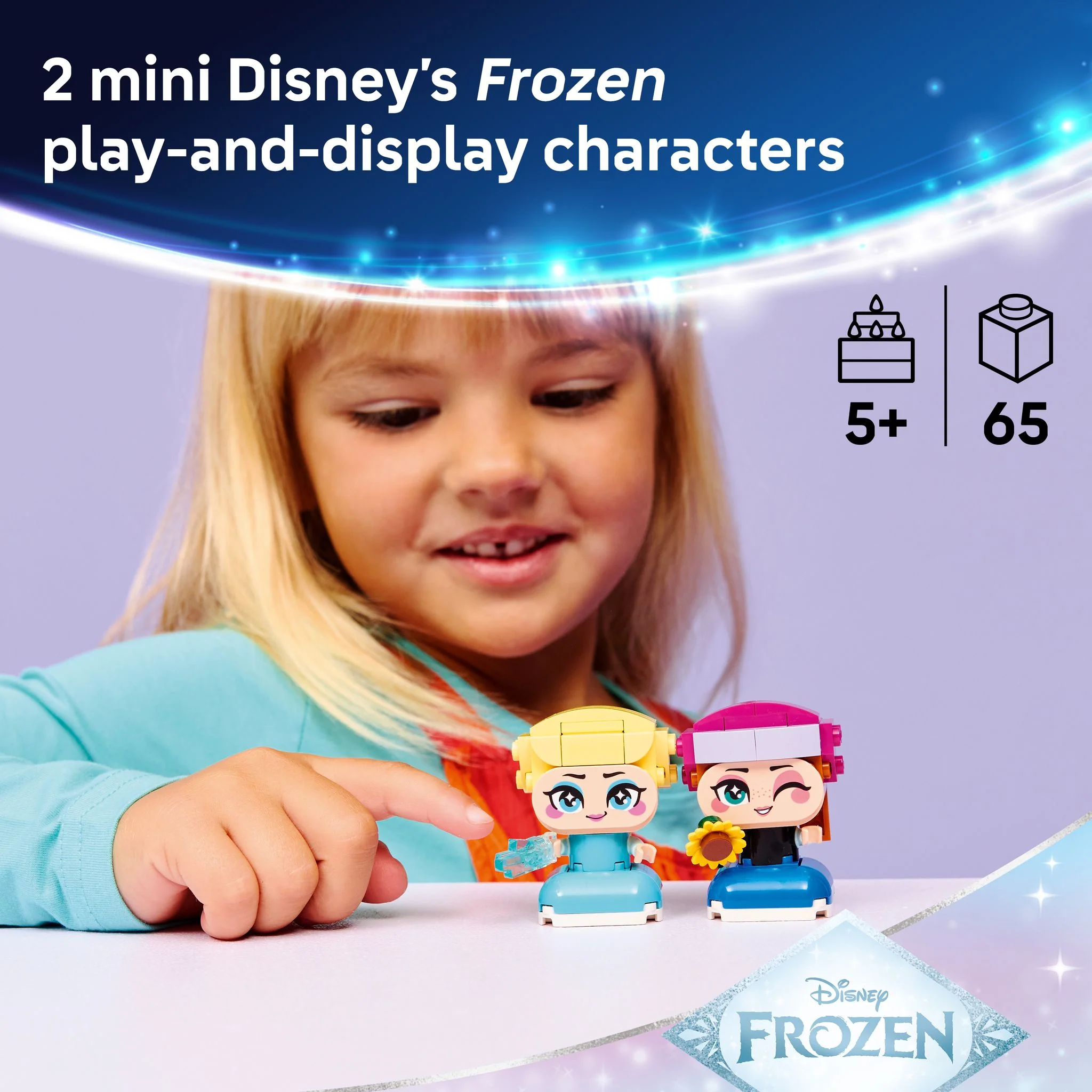 LEGO 43284 Disney Frozen Mini Anna & Elsa