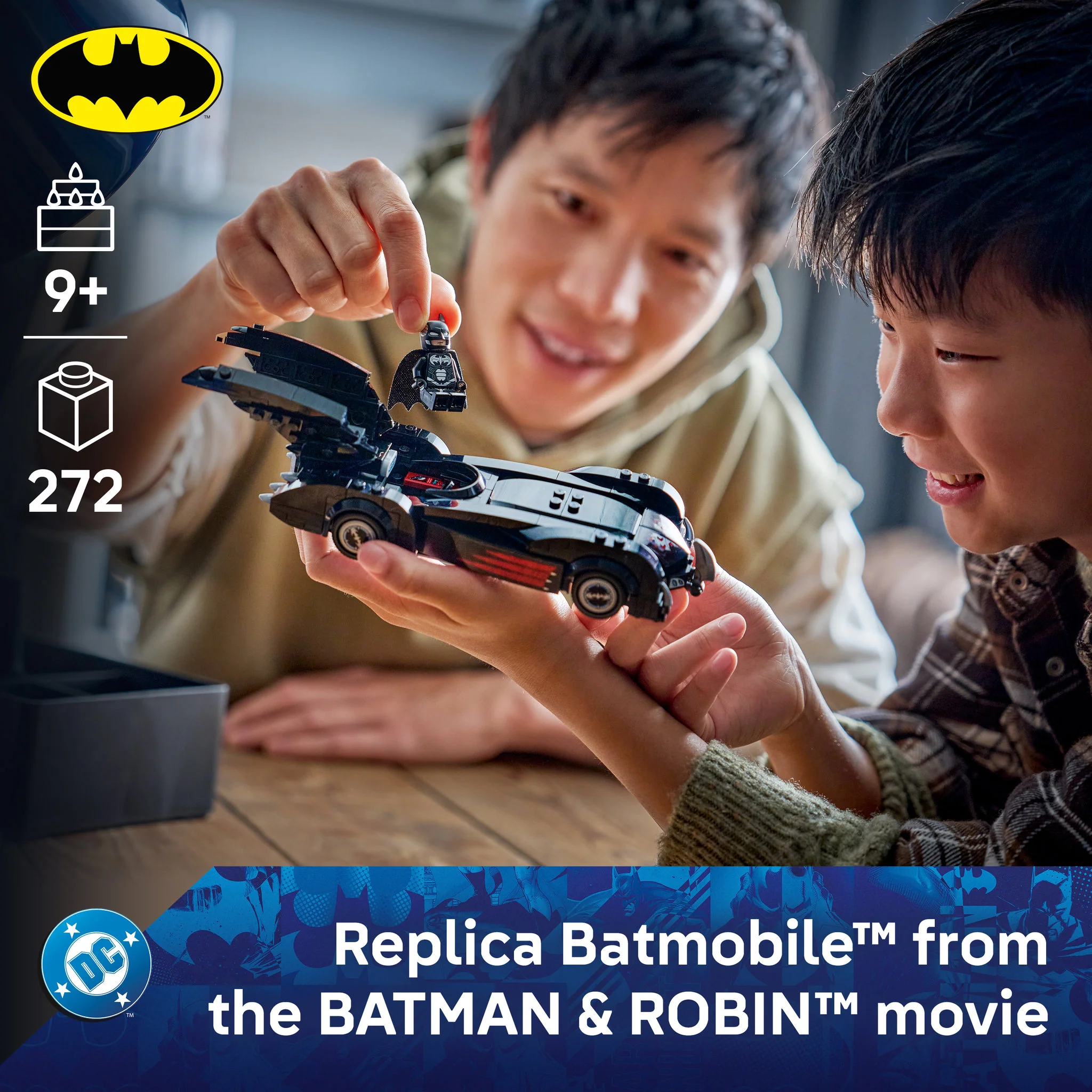 LEGO 76333 Super Heroes Batman & Robin