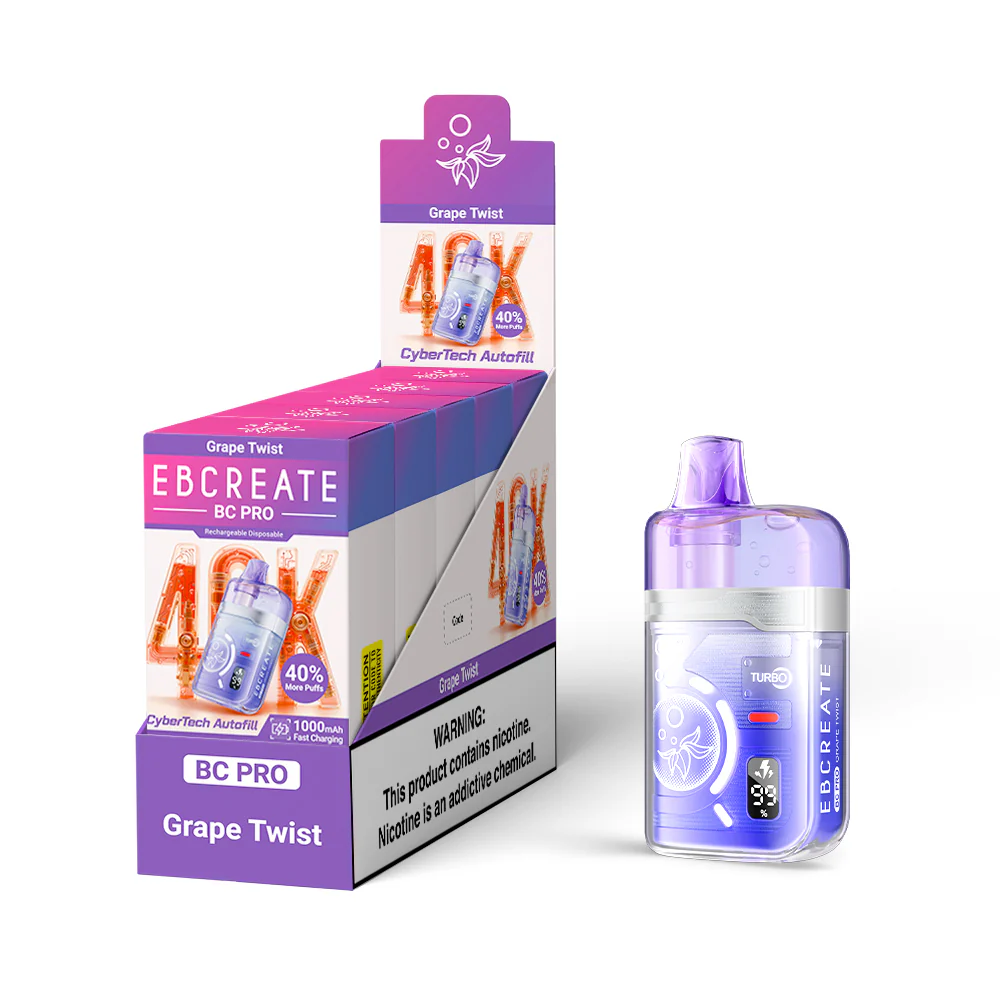 EBCREATE BC PRO wiederaufladbarer Einweg-Vape (alle Geschmacksrichtungen)