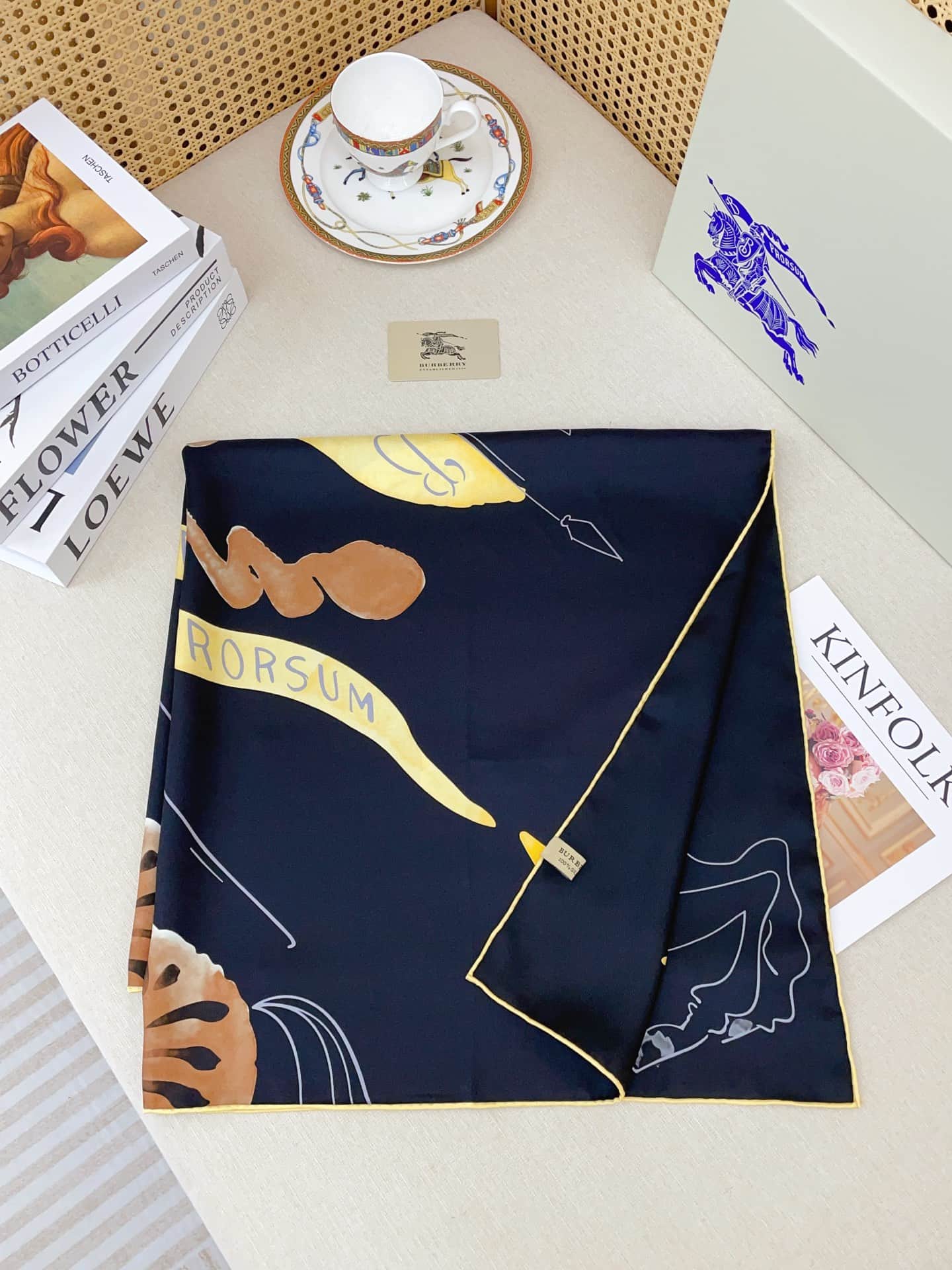 Burberry Prorsum silk scarf