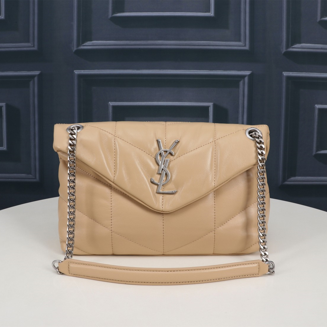 YSL Lou Lou Puffer Women Shoulder Bags Size 29*17*11cm