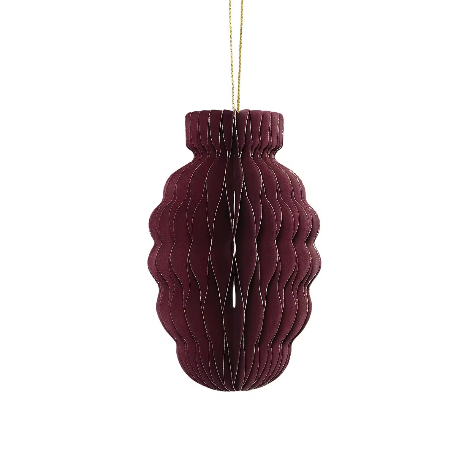 Large Paper Star Honeycomb Ornament for Christmas Decoration