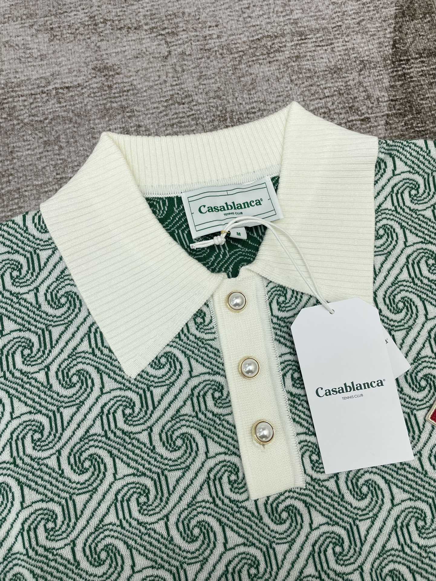 Casablanca Polo Shirt Size S-XL