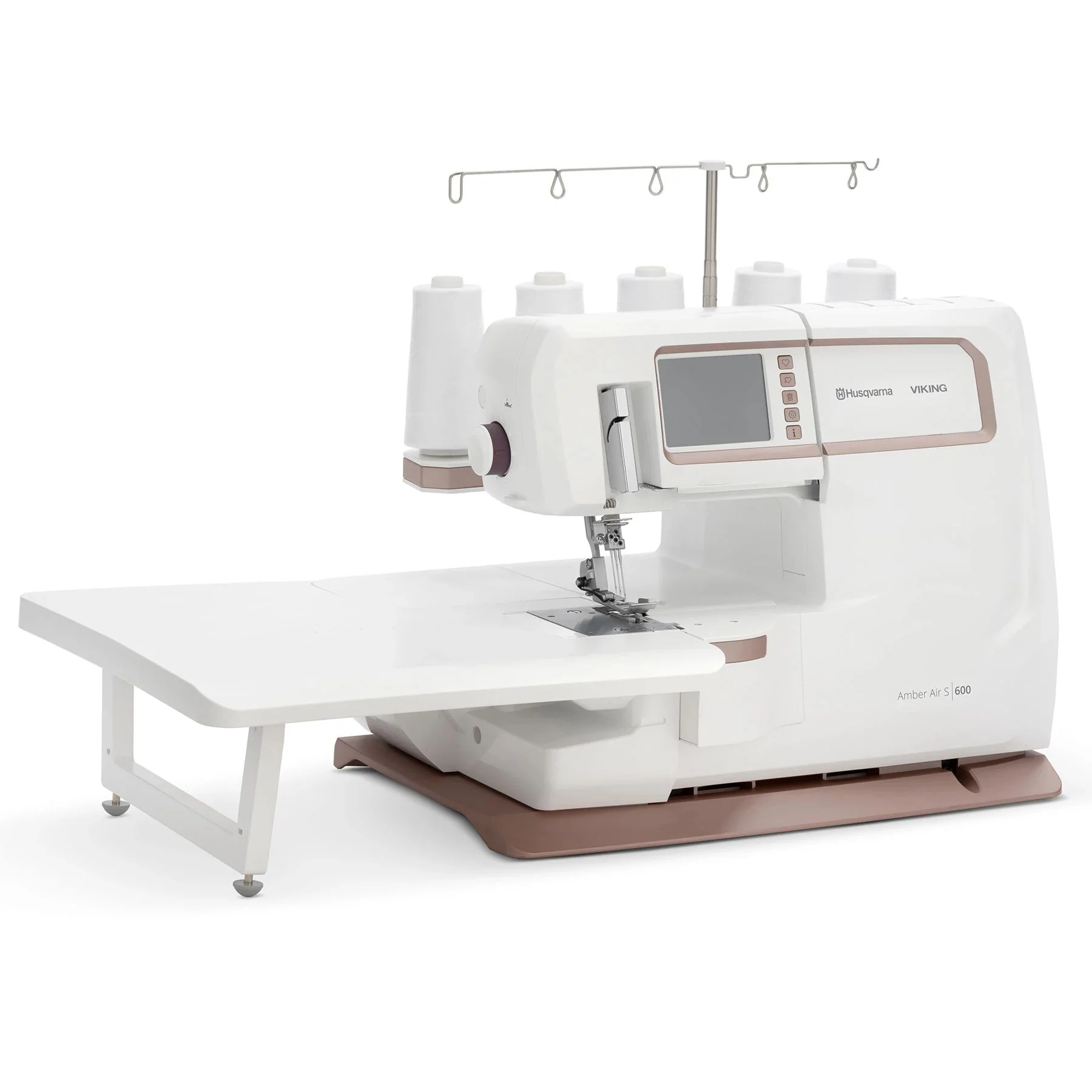 HUSQVARNA® VIKING® Refurbished AMBER™ Air S | 600 Coverlock Machine