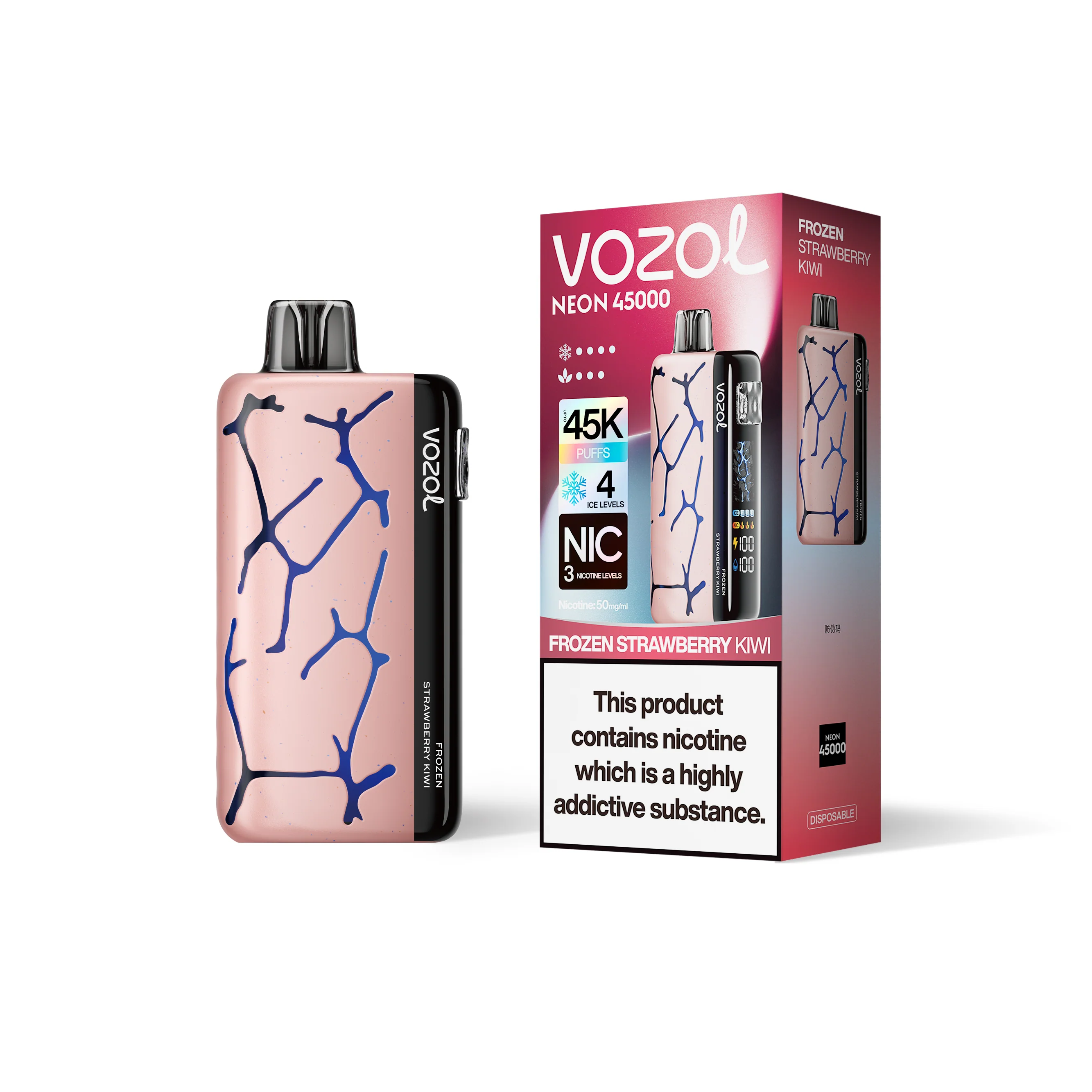 VOZOL NEON 45K Einweg-Vape (alle Geschmacksrichtungen)