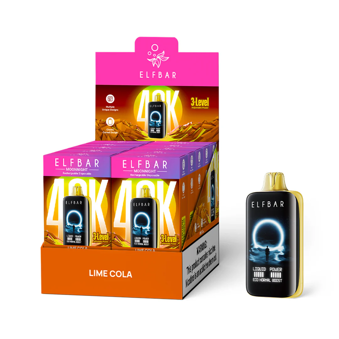 ELFBAR MoonNight wiederaufladbarer Einweg-Vape (alle Geschmacksrichtungen)