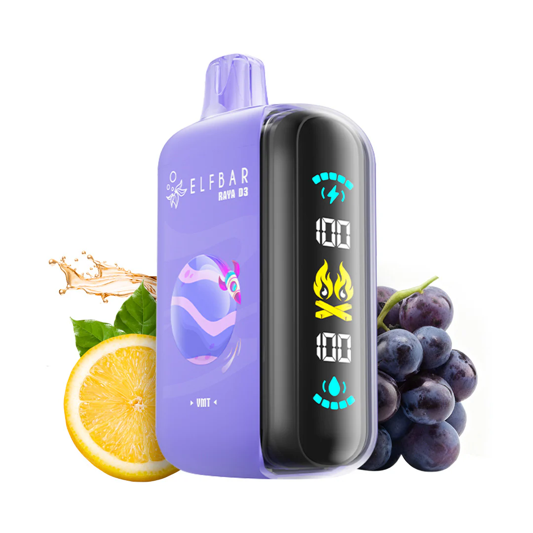 ELFBAR RAYA D3 Einweg-Vape (alle Geschmacksrichtungen)
