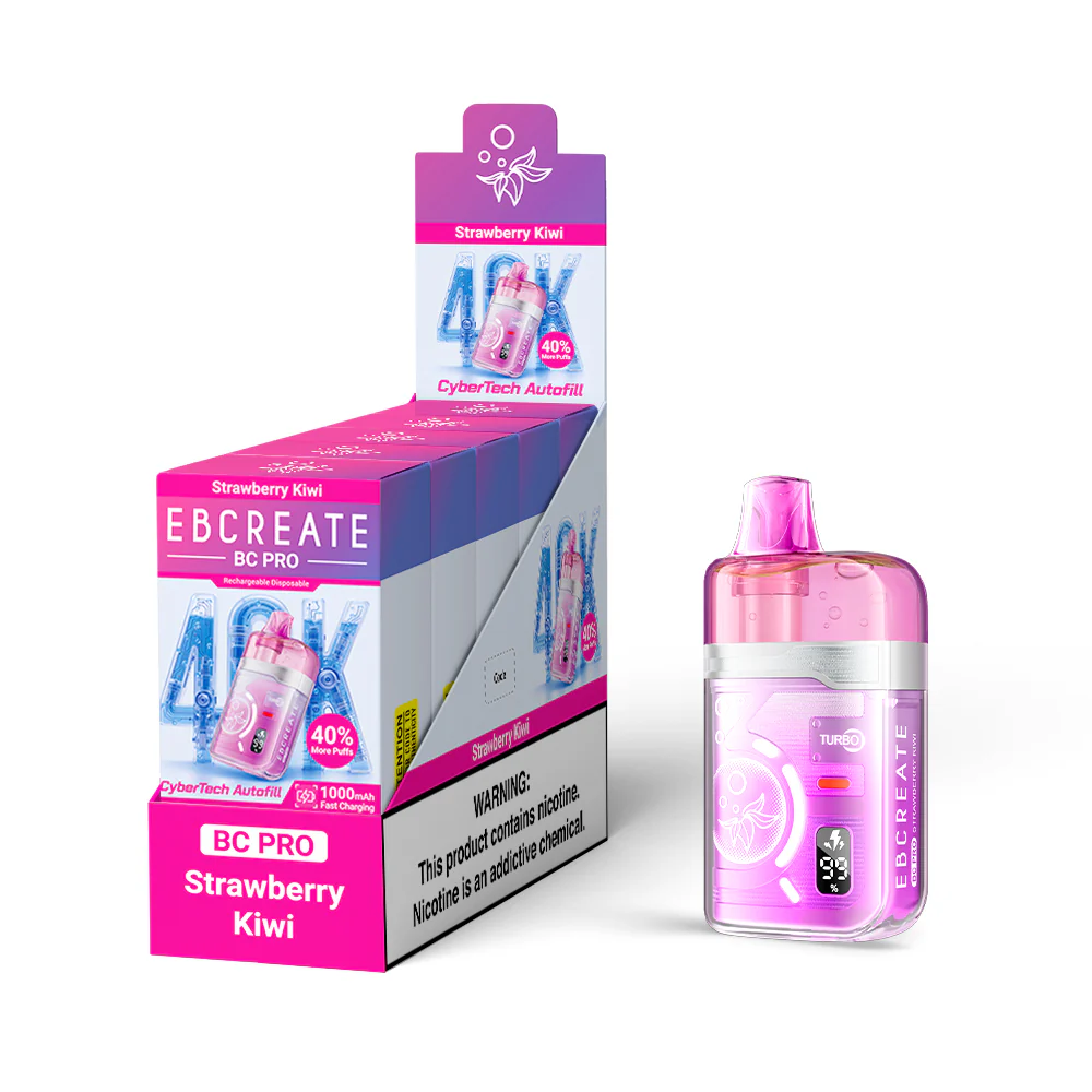 EBCREATE BC PRO wiederaufladbarer Einweg-Vape (alle Geschmacksrichtungen)