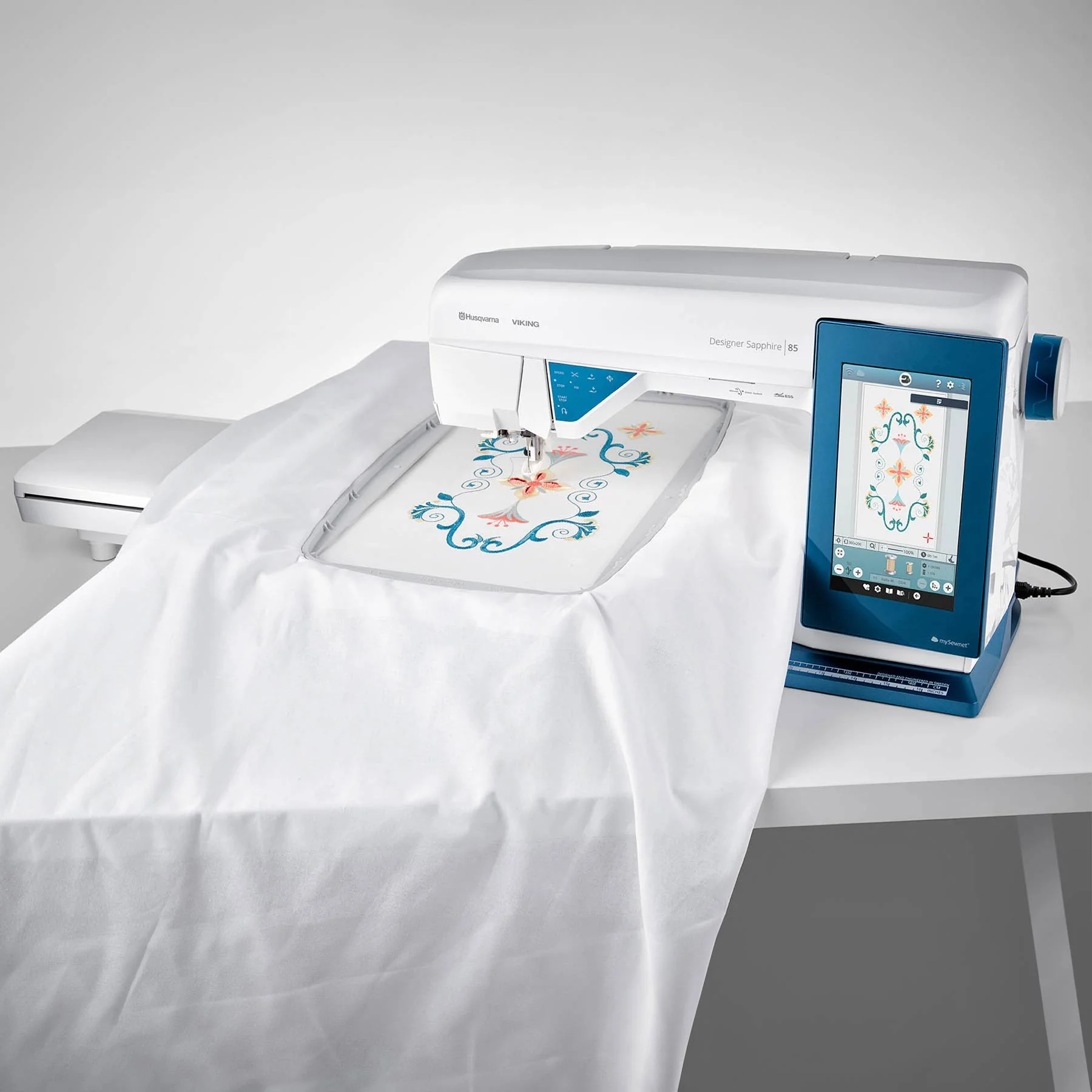 HUSQVARNA® VIKING® DESIGNER SAPPHIRE™ 85 Sewing & Embroidery Machine