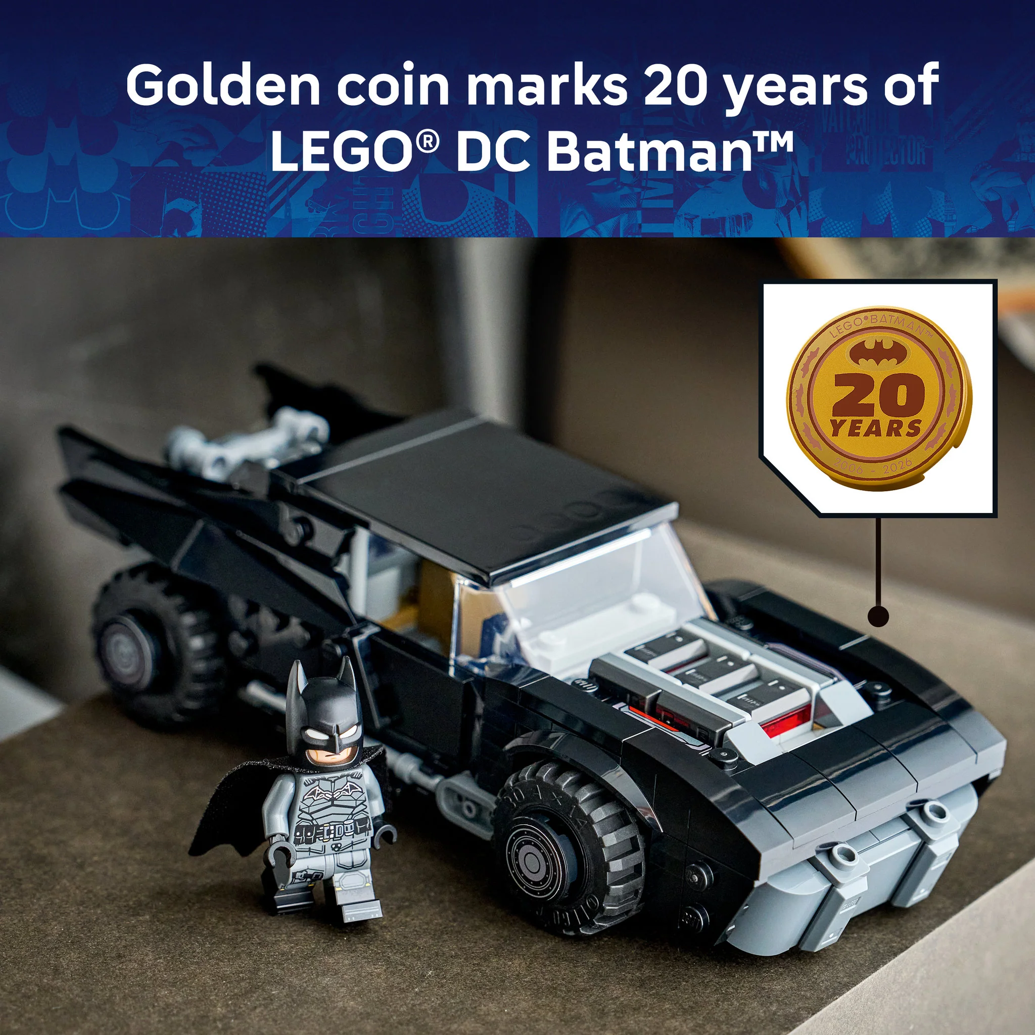 LEGO 76332 Super Heroes The Batman Batmobile