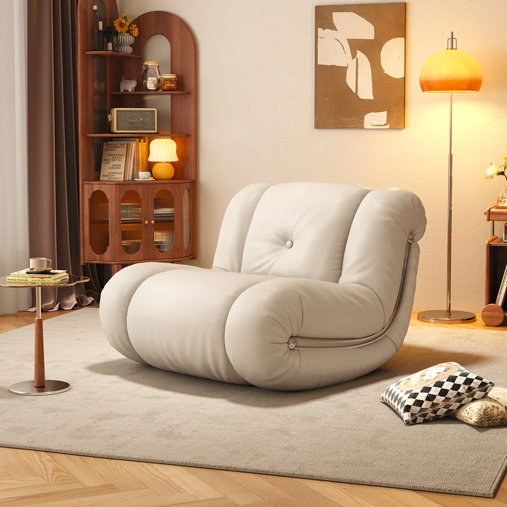 NÓVORA CASA mecedora sofá descanso sillón reclinable individual sofá con cómodo respaldo