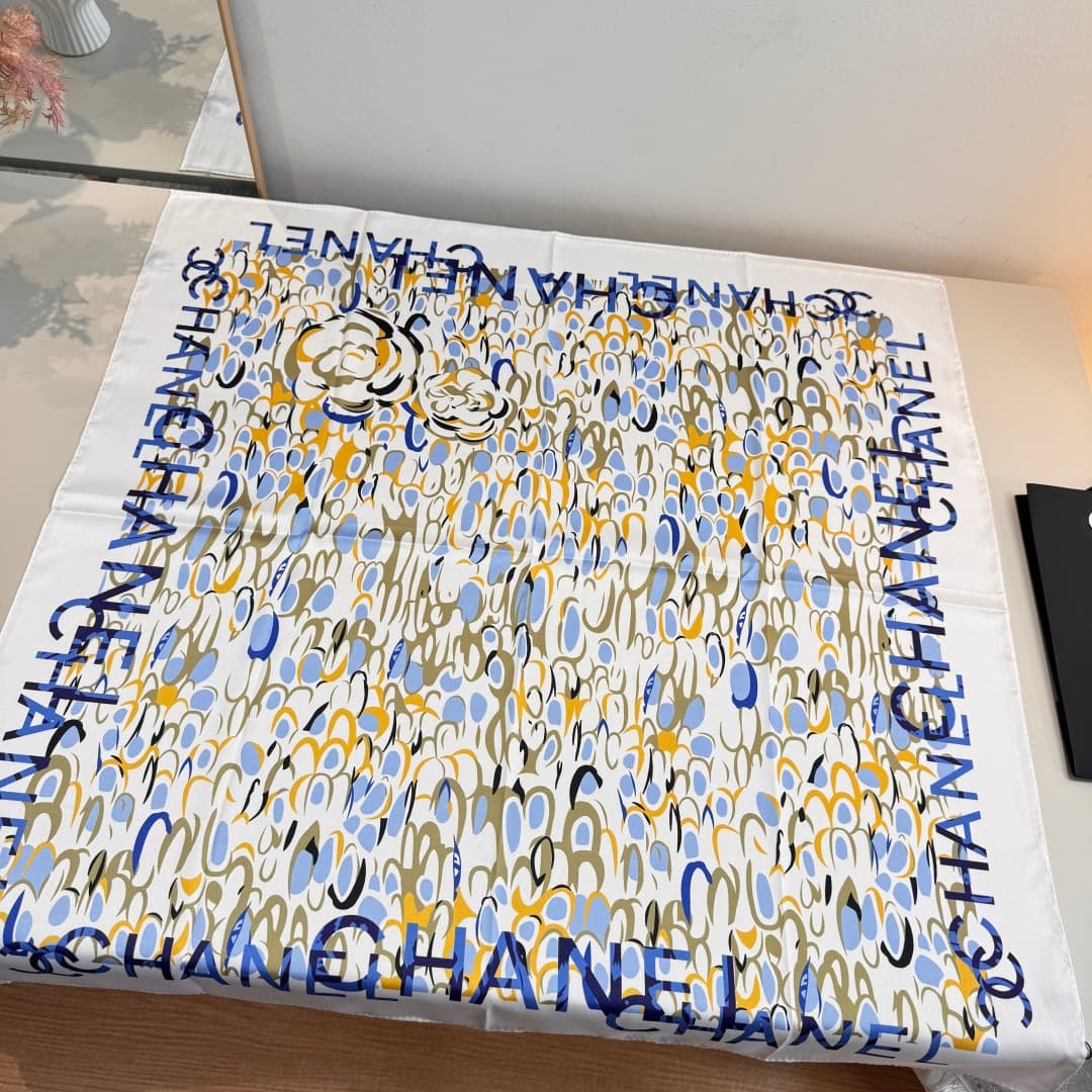Chanel Silk Square Scarf