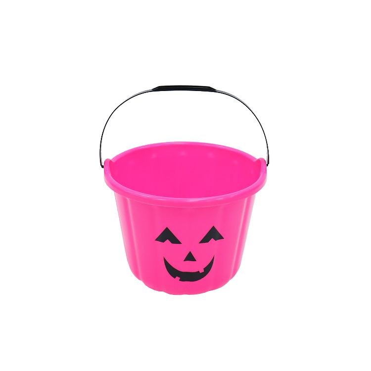 Halloween Pumpkin Candy Bucket Decoration