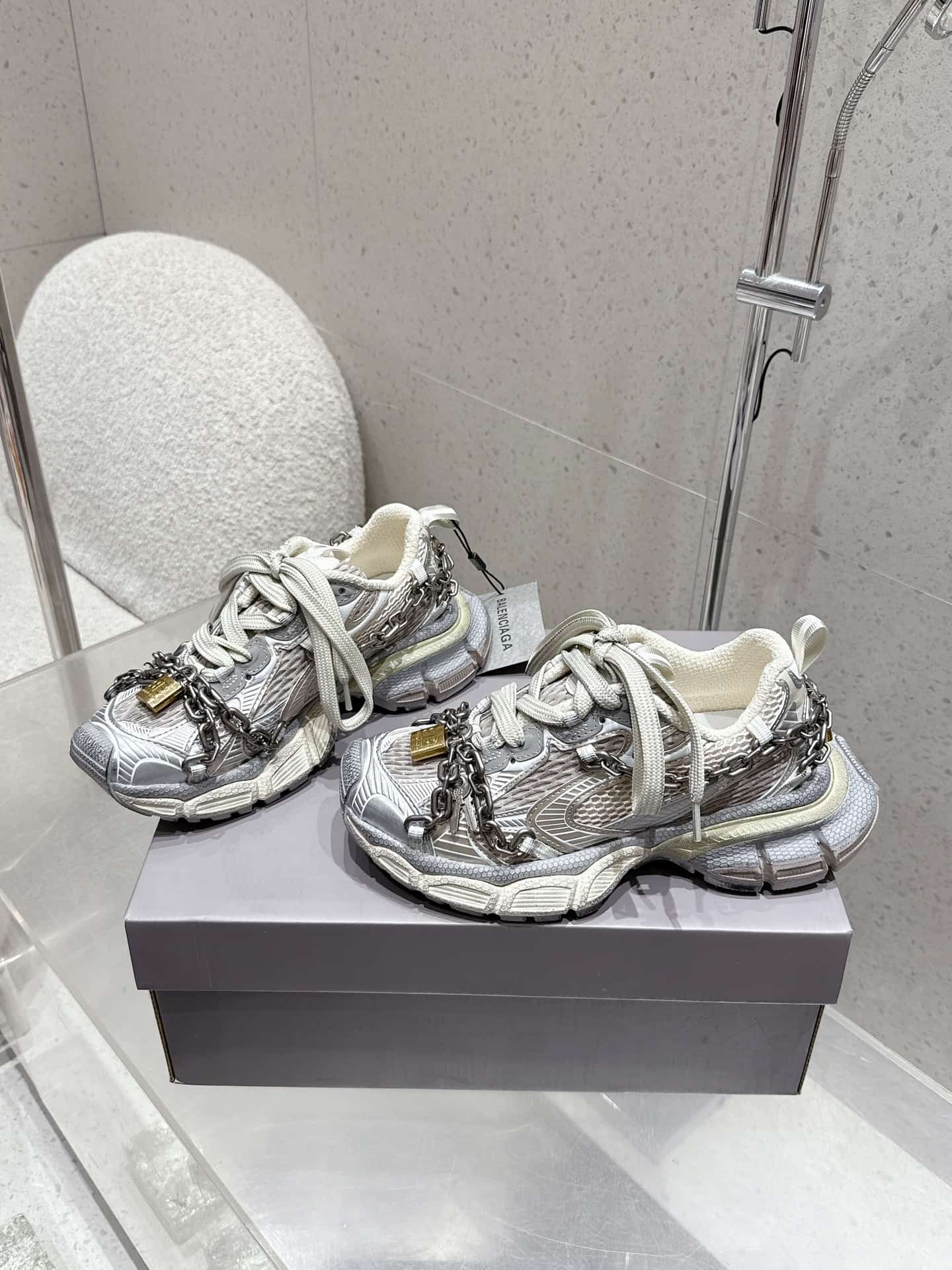 Balenciaga 3XL Extreme Laces B Sneaker Shoes Men Women